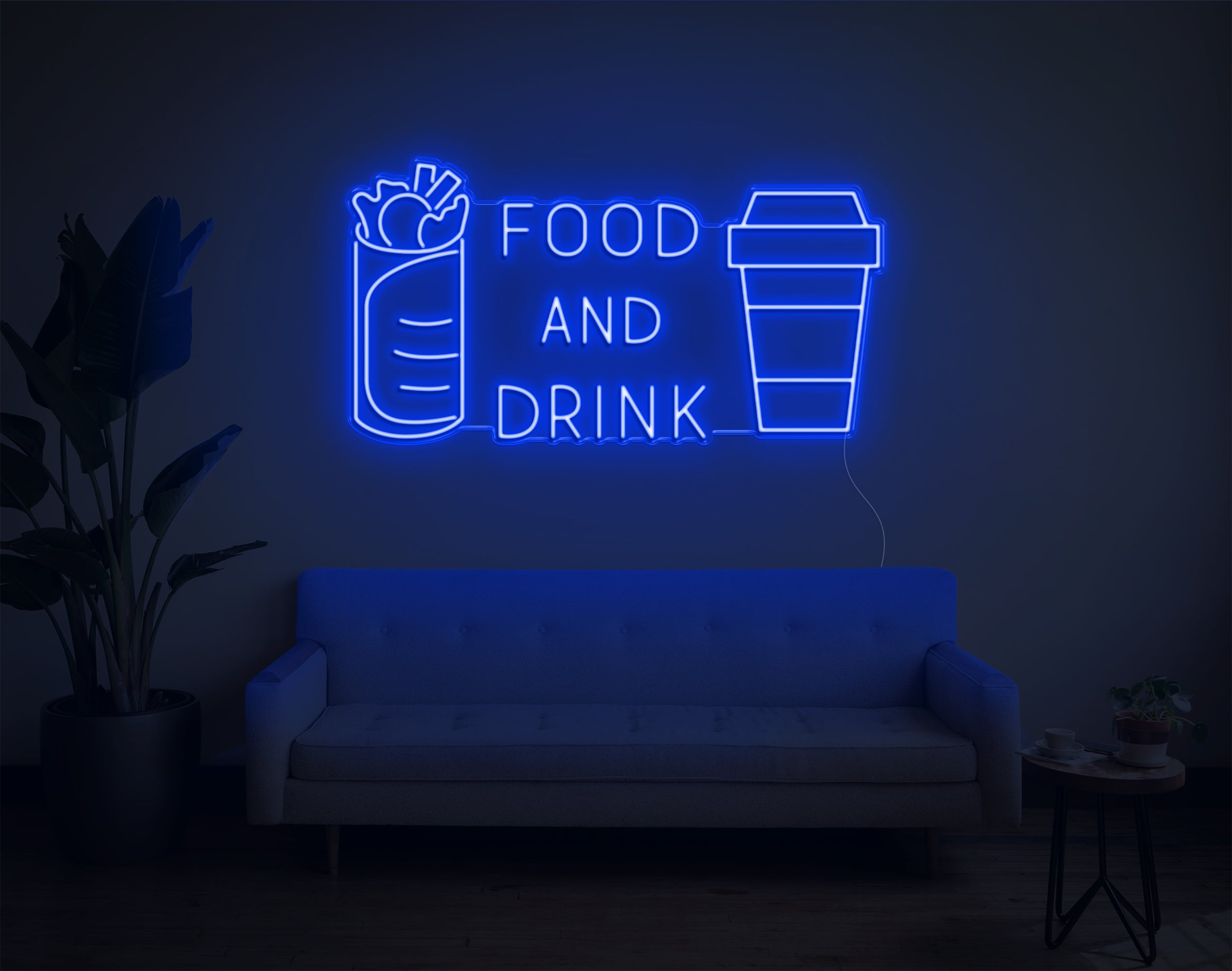 Food and Drink LED Neon Sign