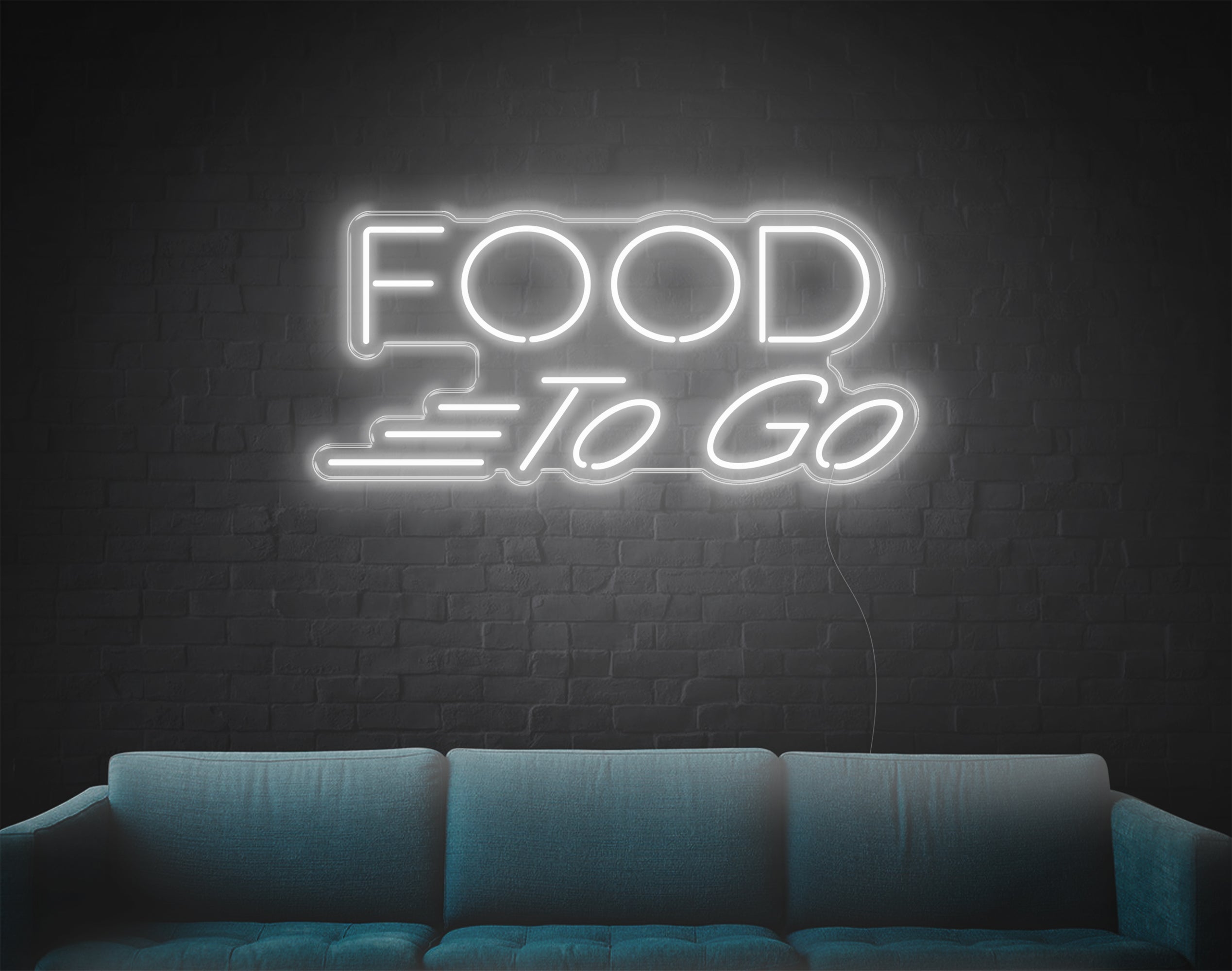 Food To Go LED Neon Sign