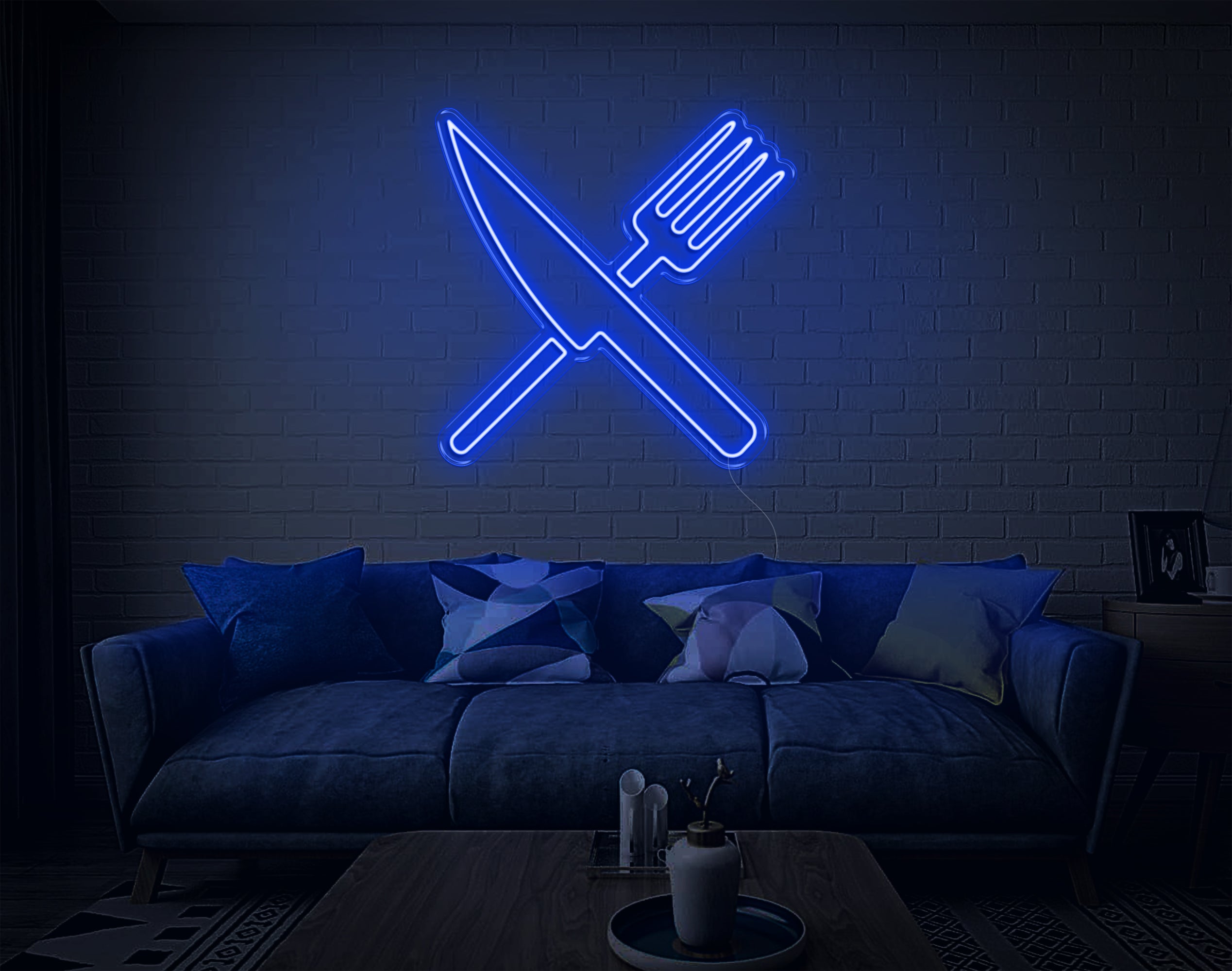 Fork And Knife LED Neon Sign