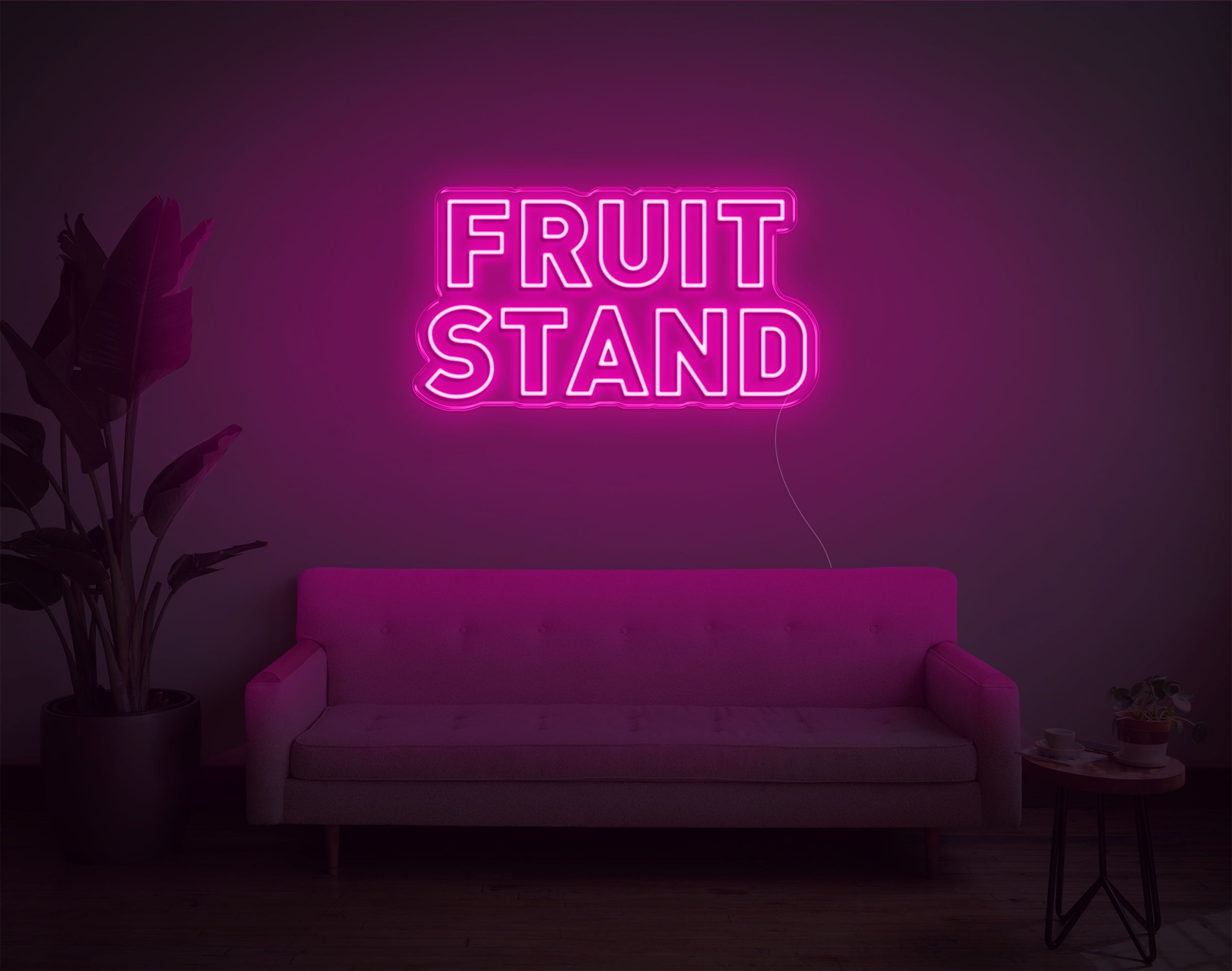 Fruit Stand LED Neon Sign