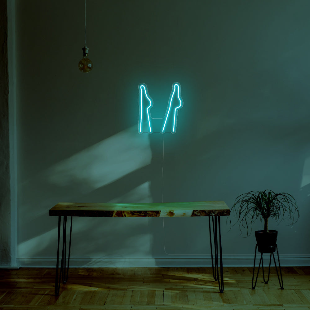 Legs LED Neon Sign