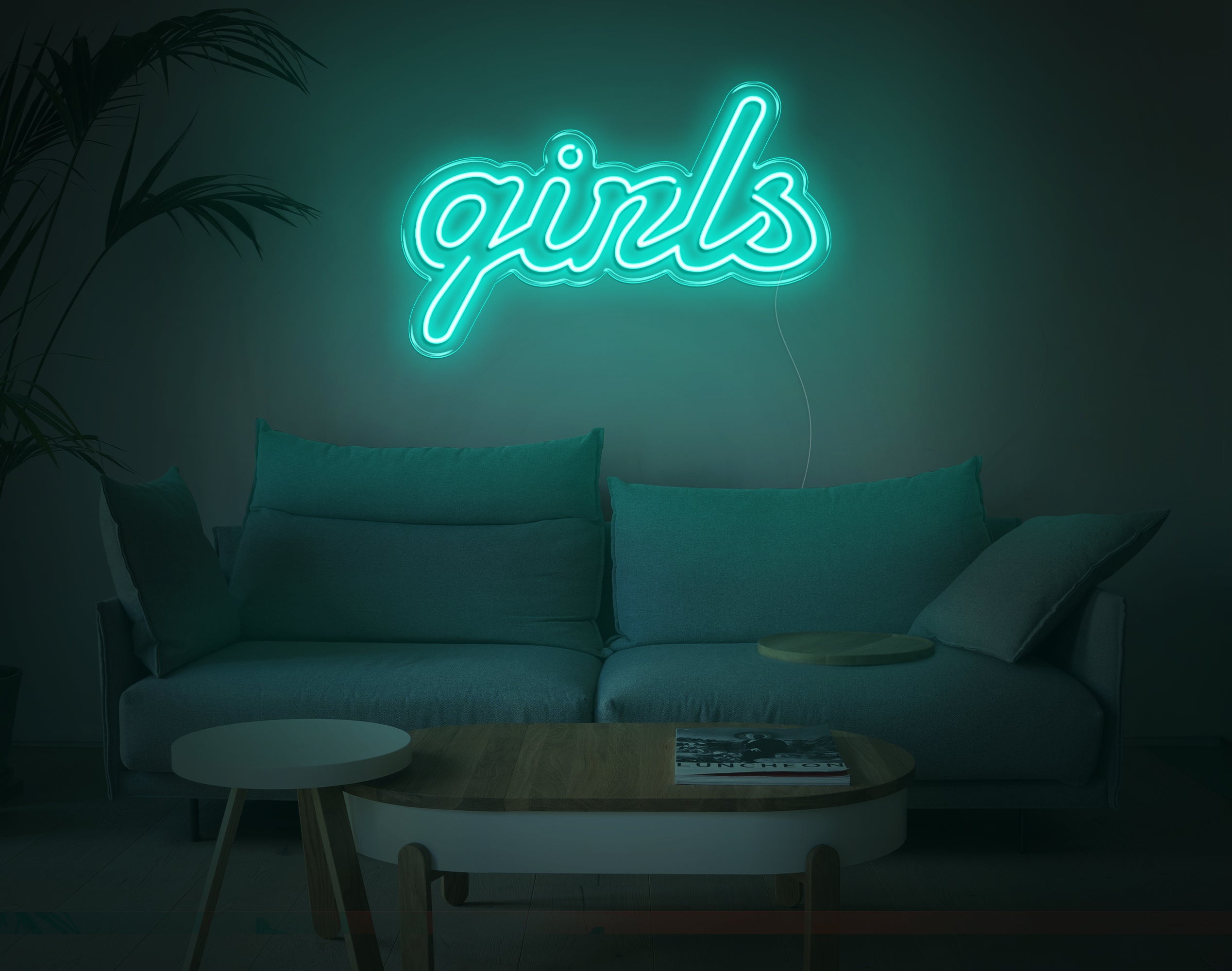 Girls LED Neon Sign