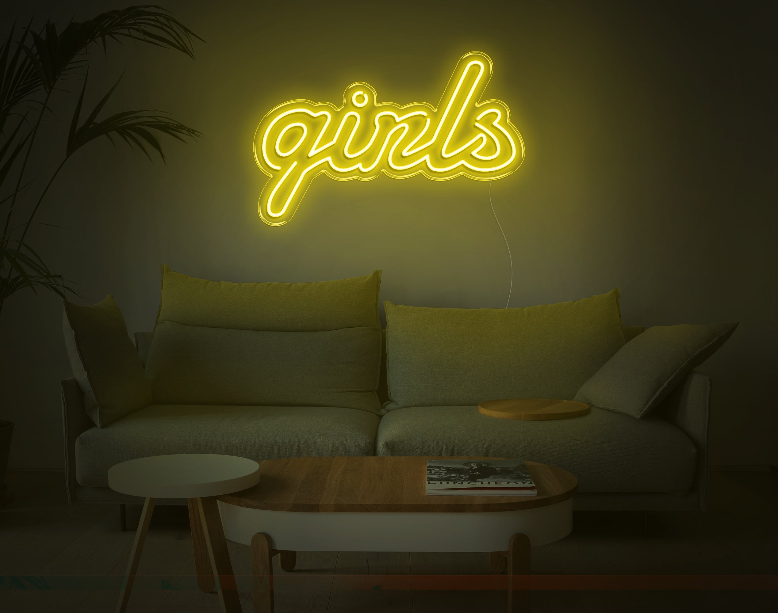 Girls LED Neon Sign