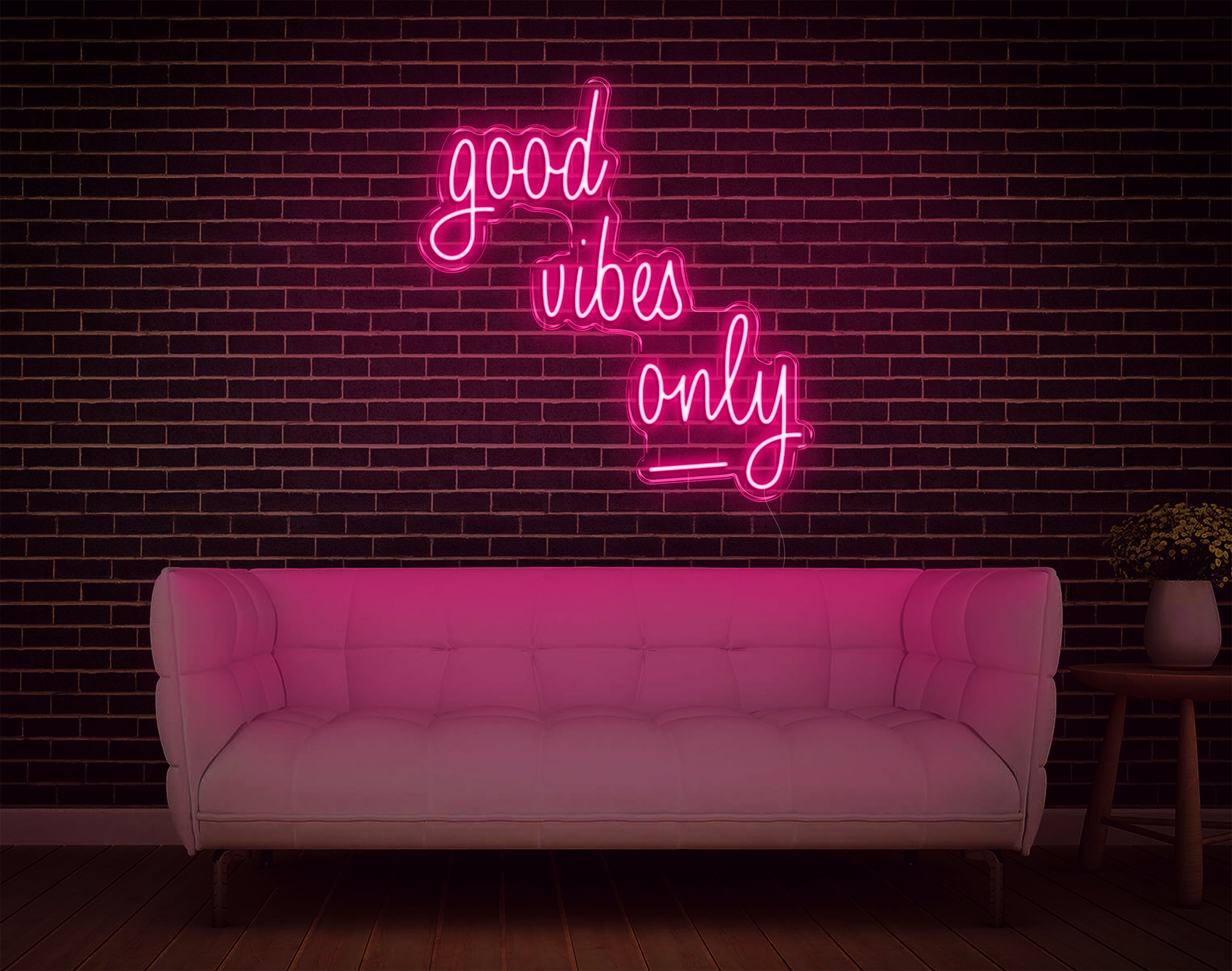 Good Vibes Only V1 LED Neon Sign