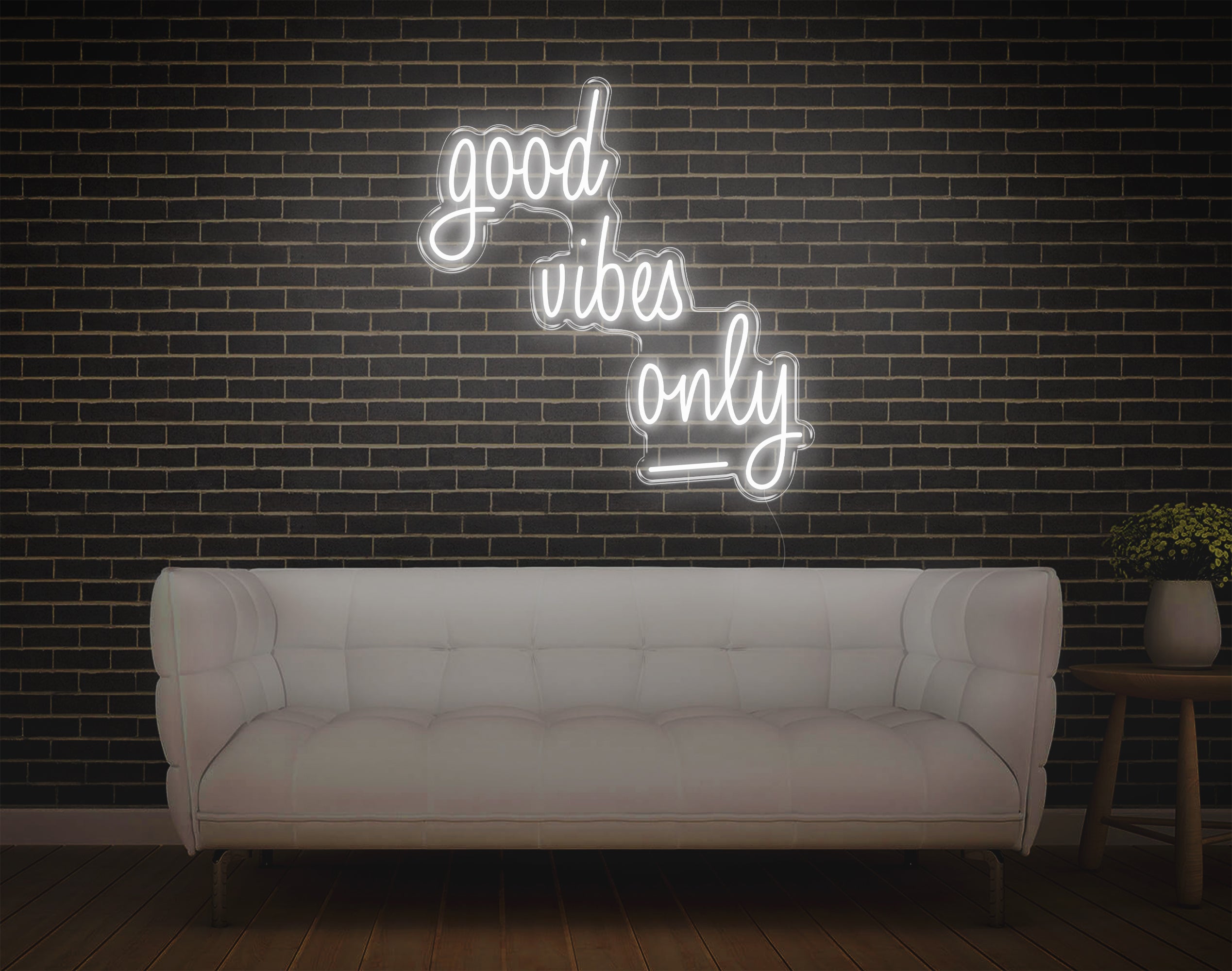 Good Vibes Only V1 LED Neon Sign