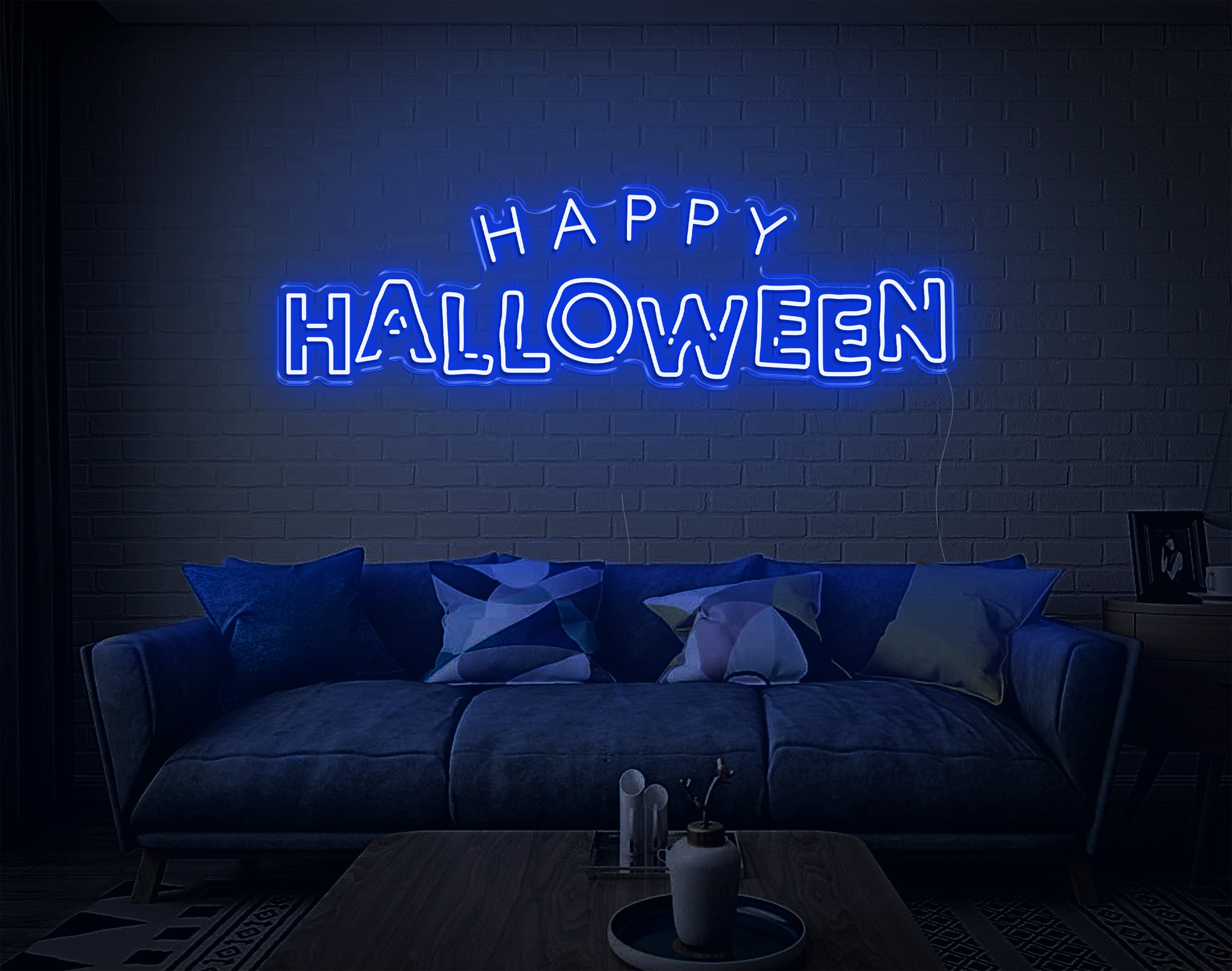 Happy Halloween V2 LED Neon Sign