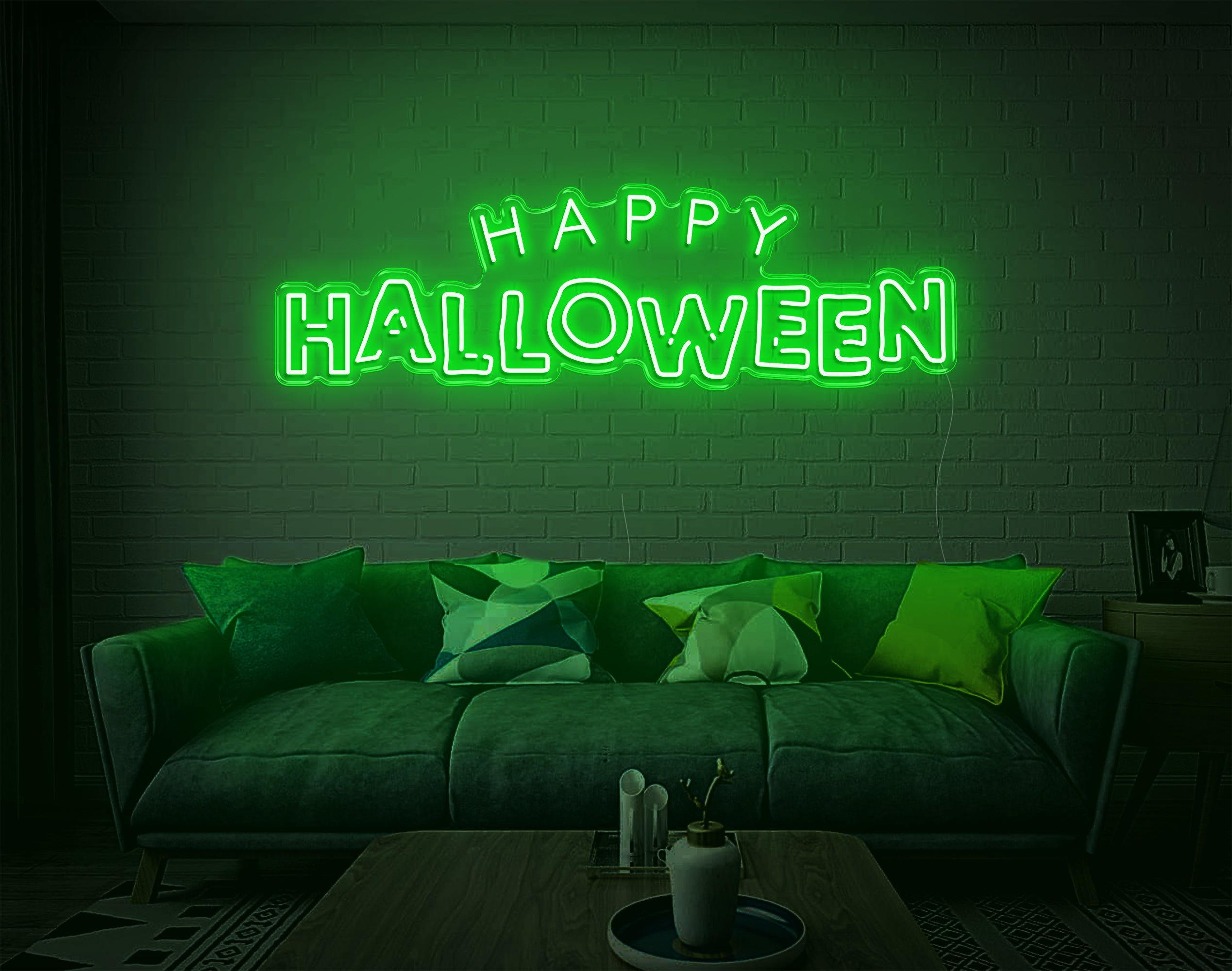 Happy Halloween V2 LED Neon Sign