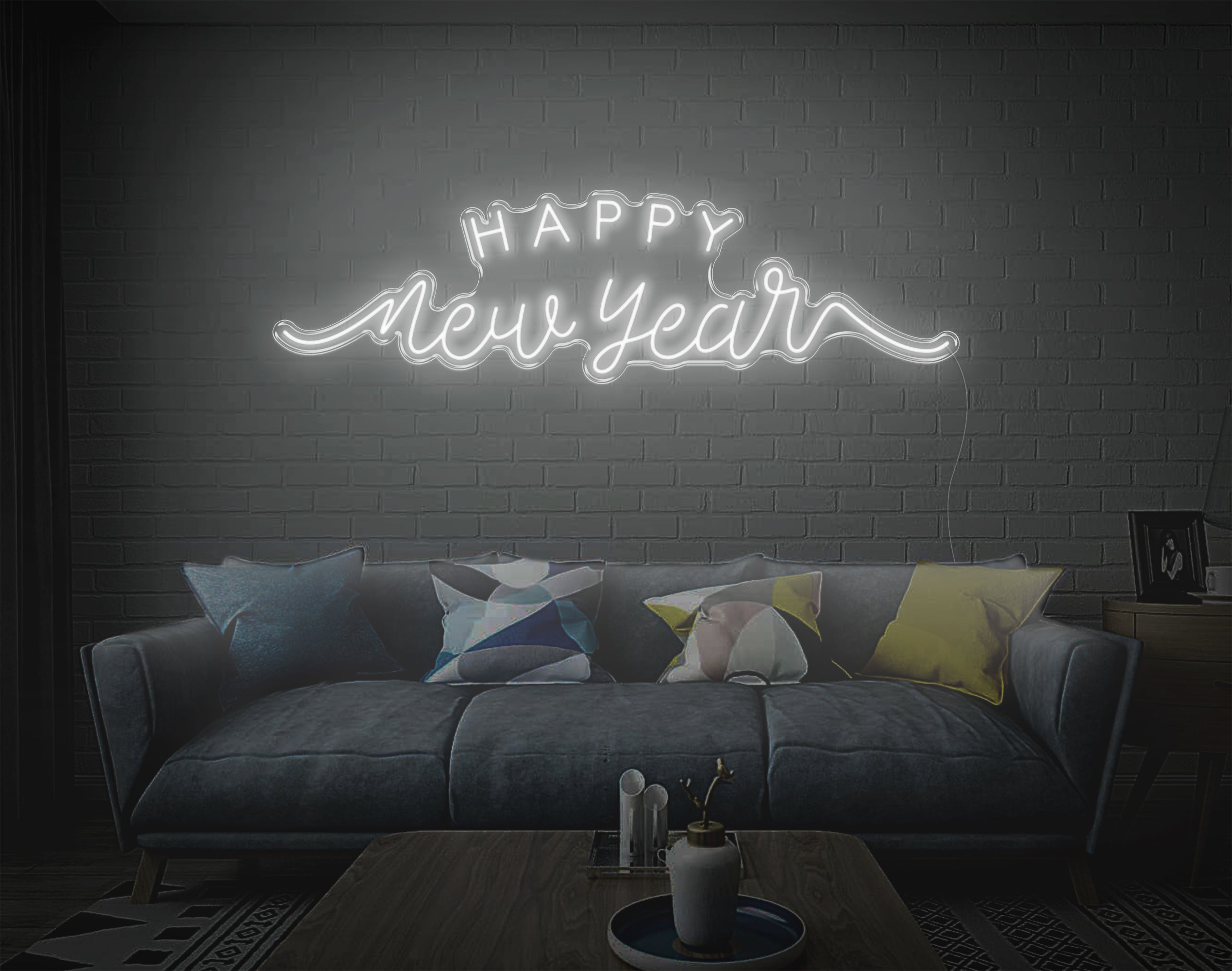 Happy New Year LED Neon Sign