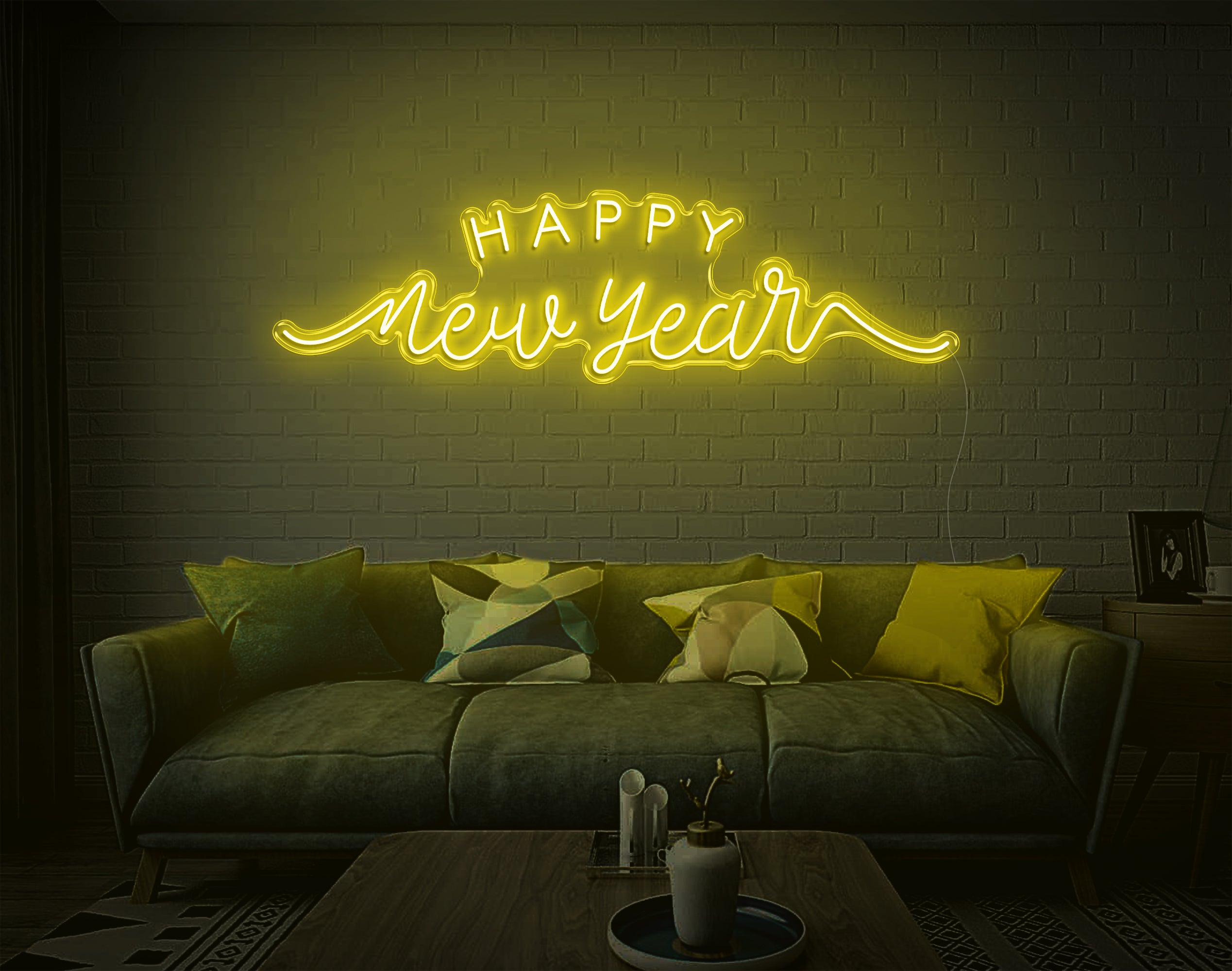 Happy New Year LED Neon Sign