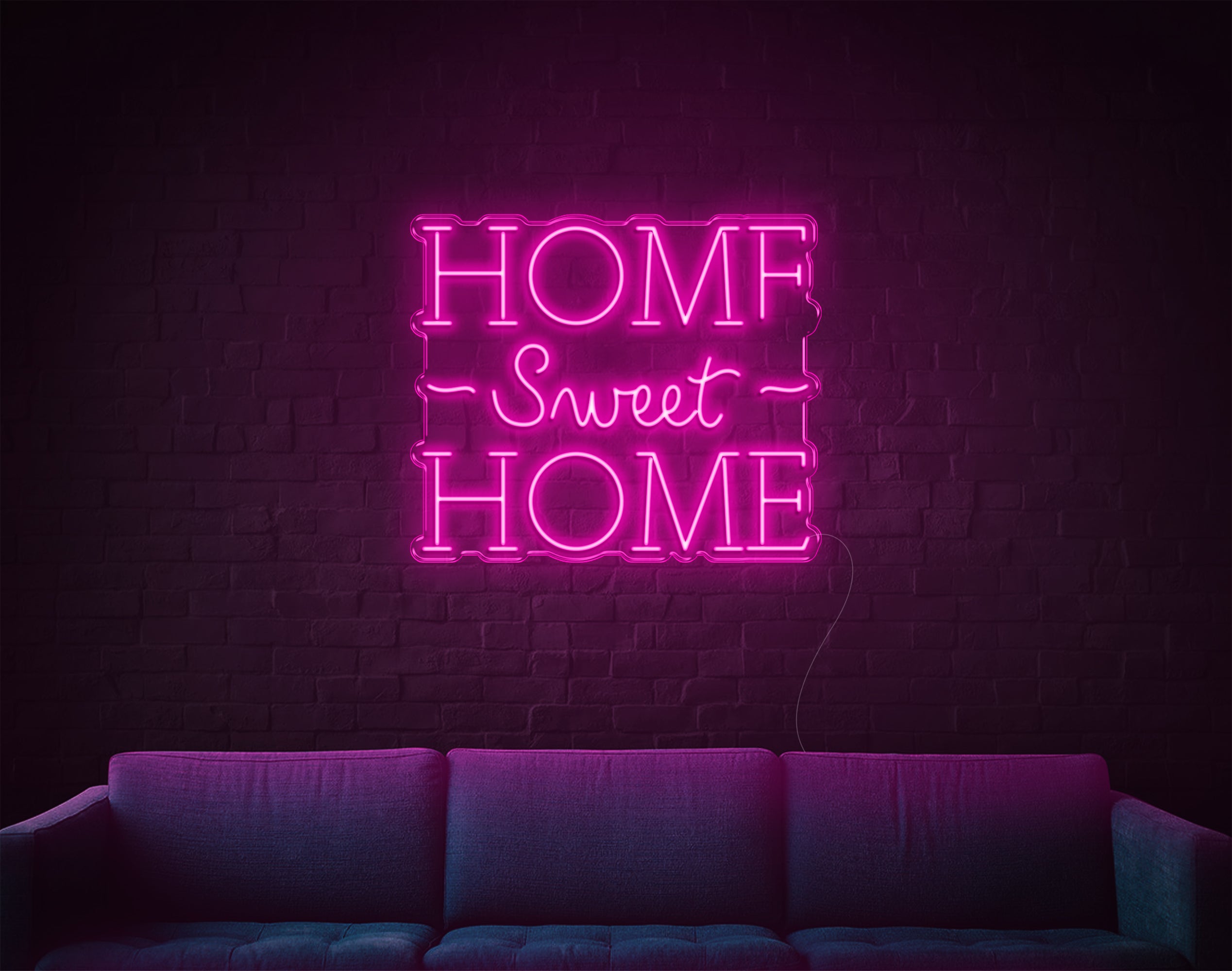 Home Sweet Home V1 LED Neon Sign