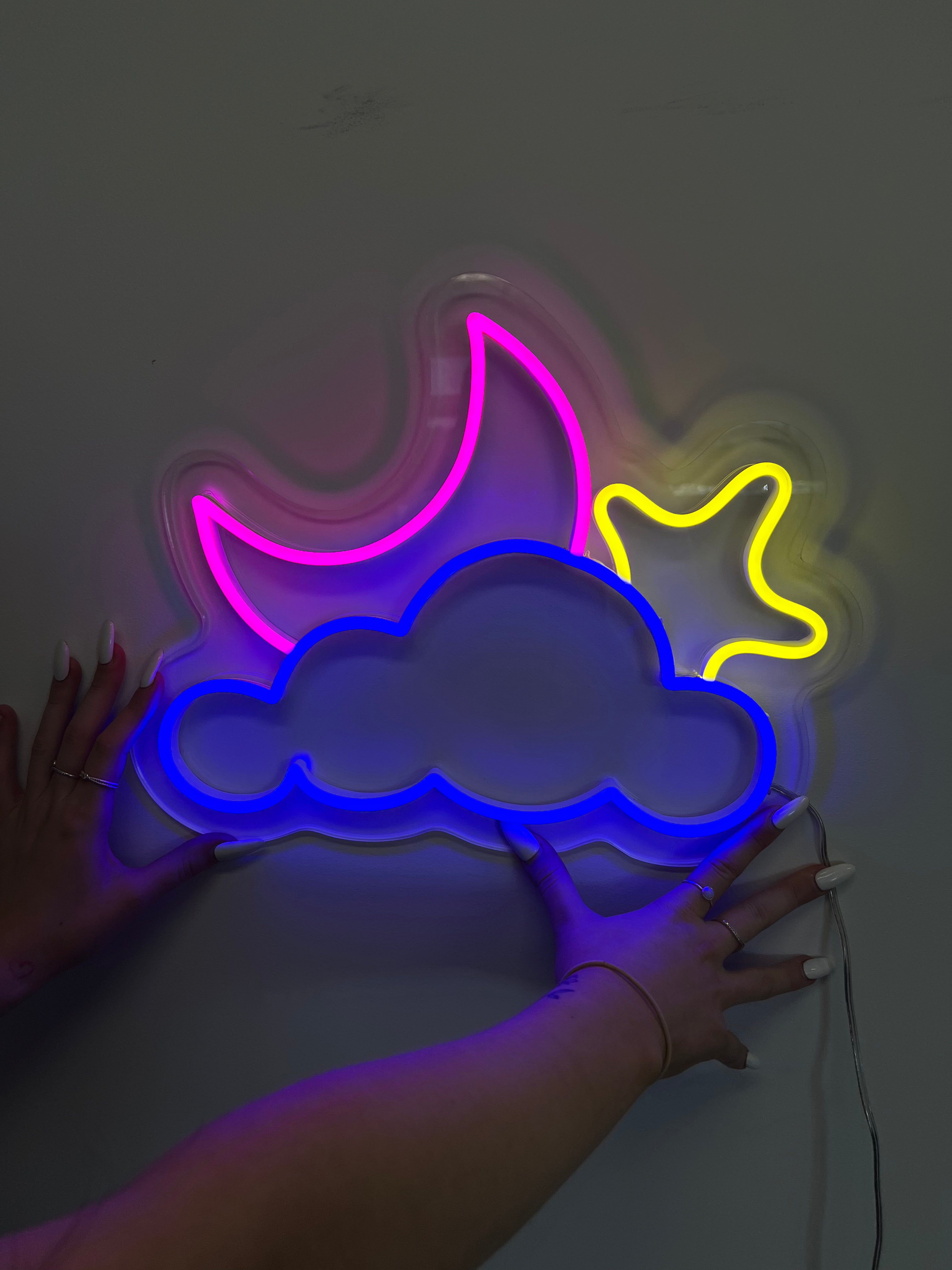 Stary Night Mini LED Neon Sign