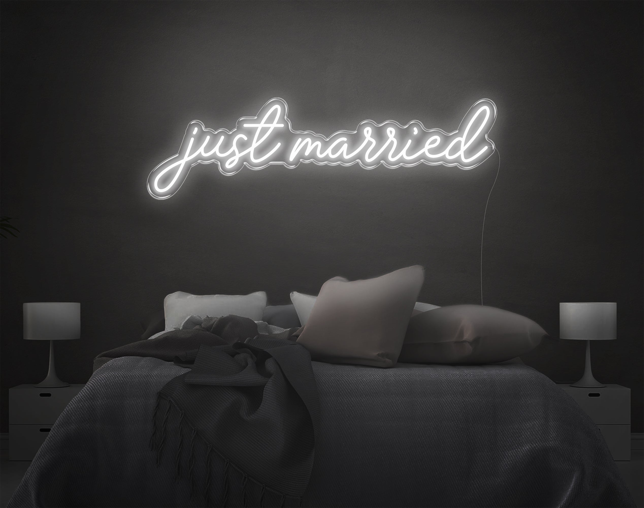 Just Married LED Neon Sign