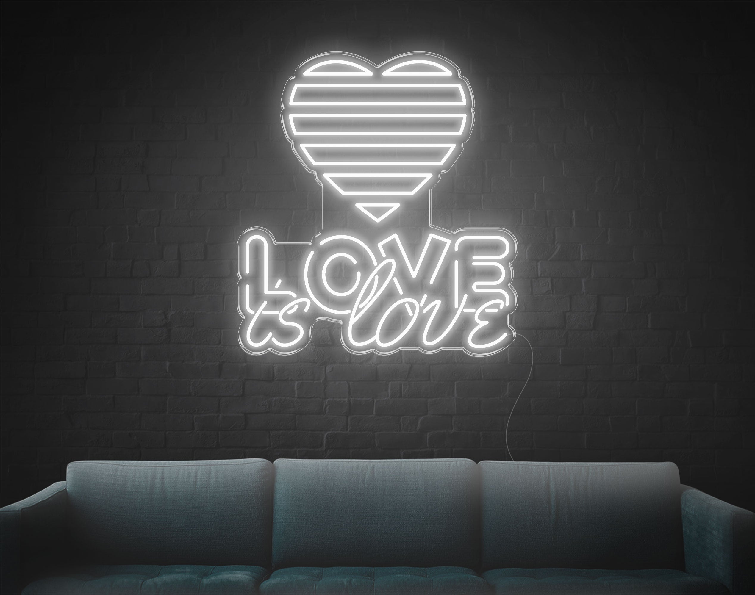 Love Is Love LED Neon Sign