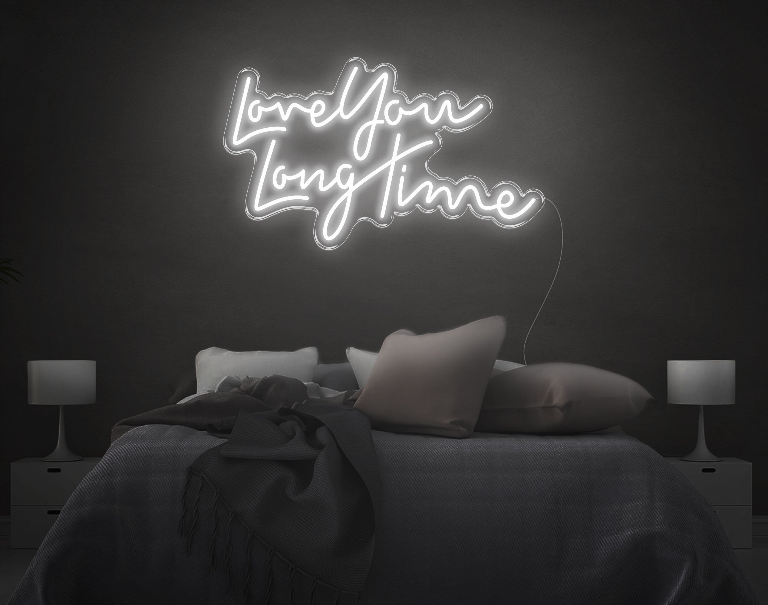 Love You Long Time LED Neon Sign