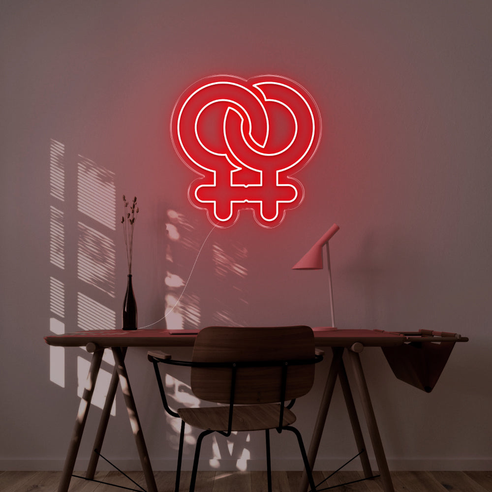 Lesbian LED Neon Sign