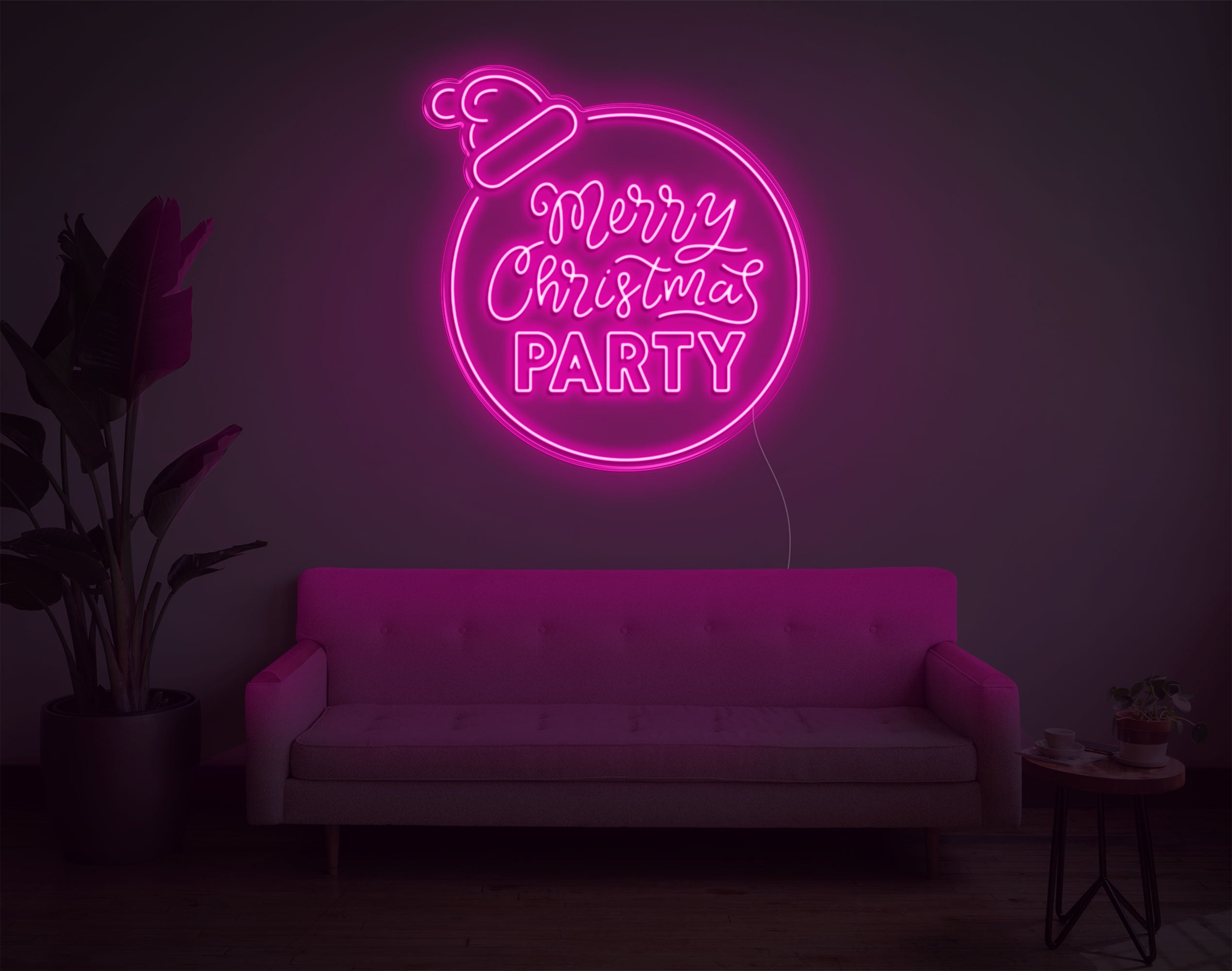 Merry Christmas Party LED Neon Sign