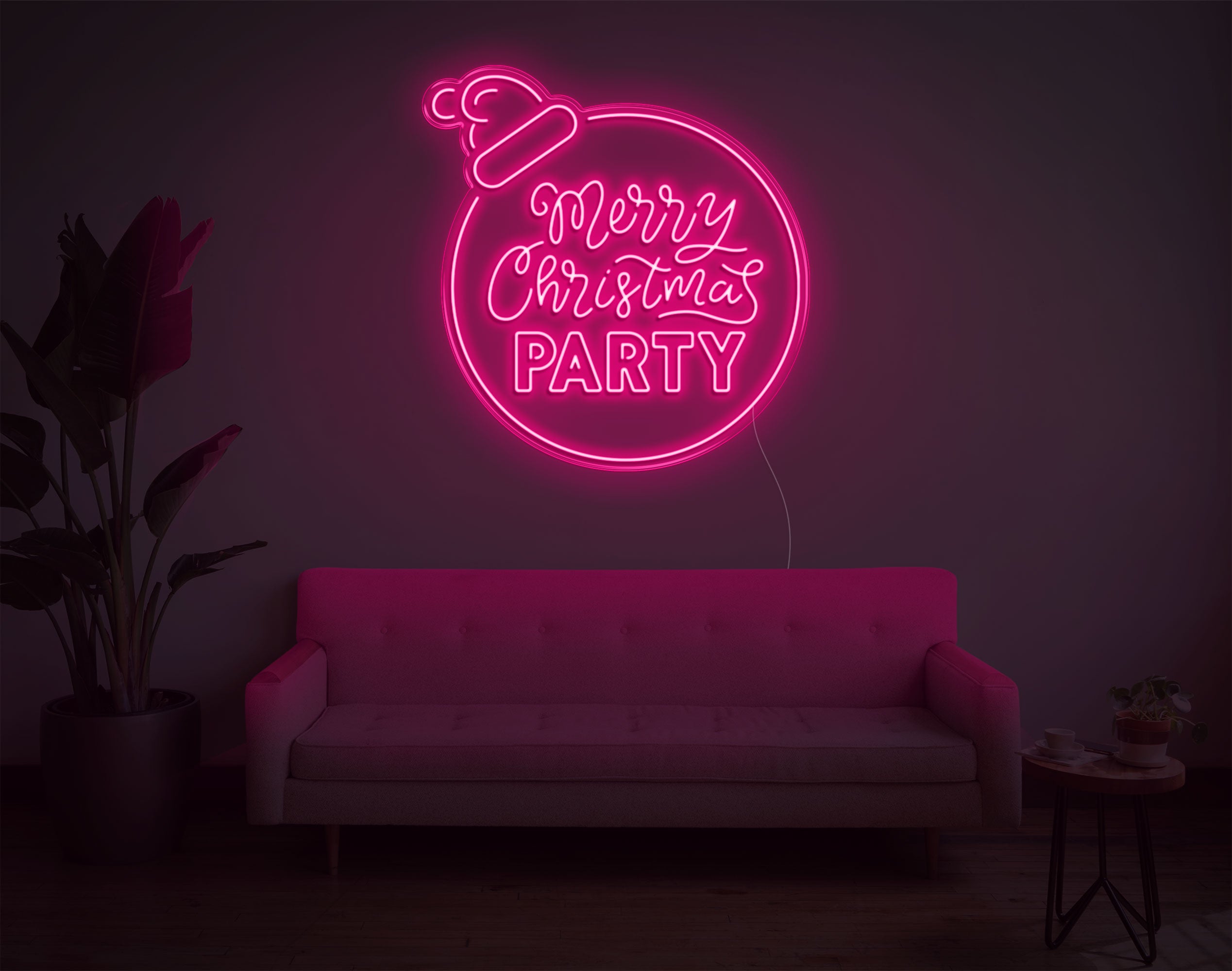 Merry Christmas Party LED Neon Sign