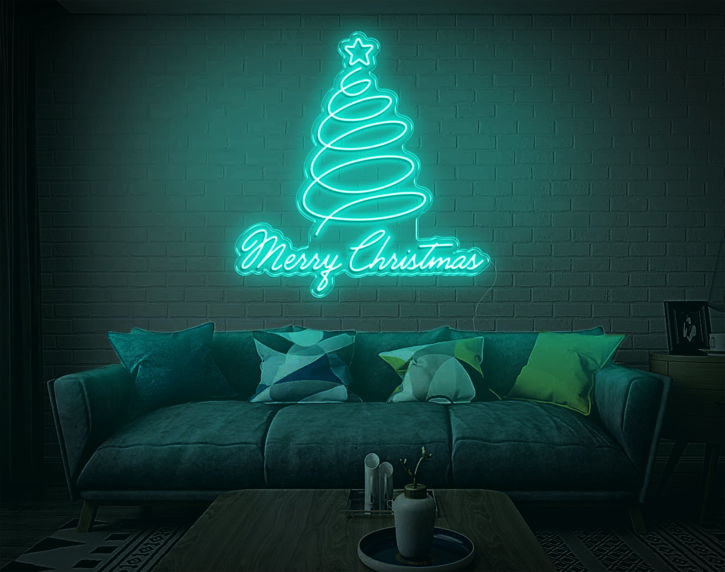 Merry Christmas V4 LED Neon Sign