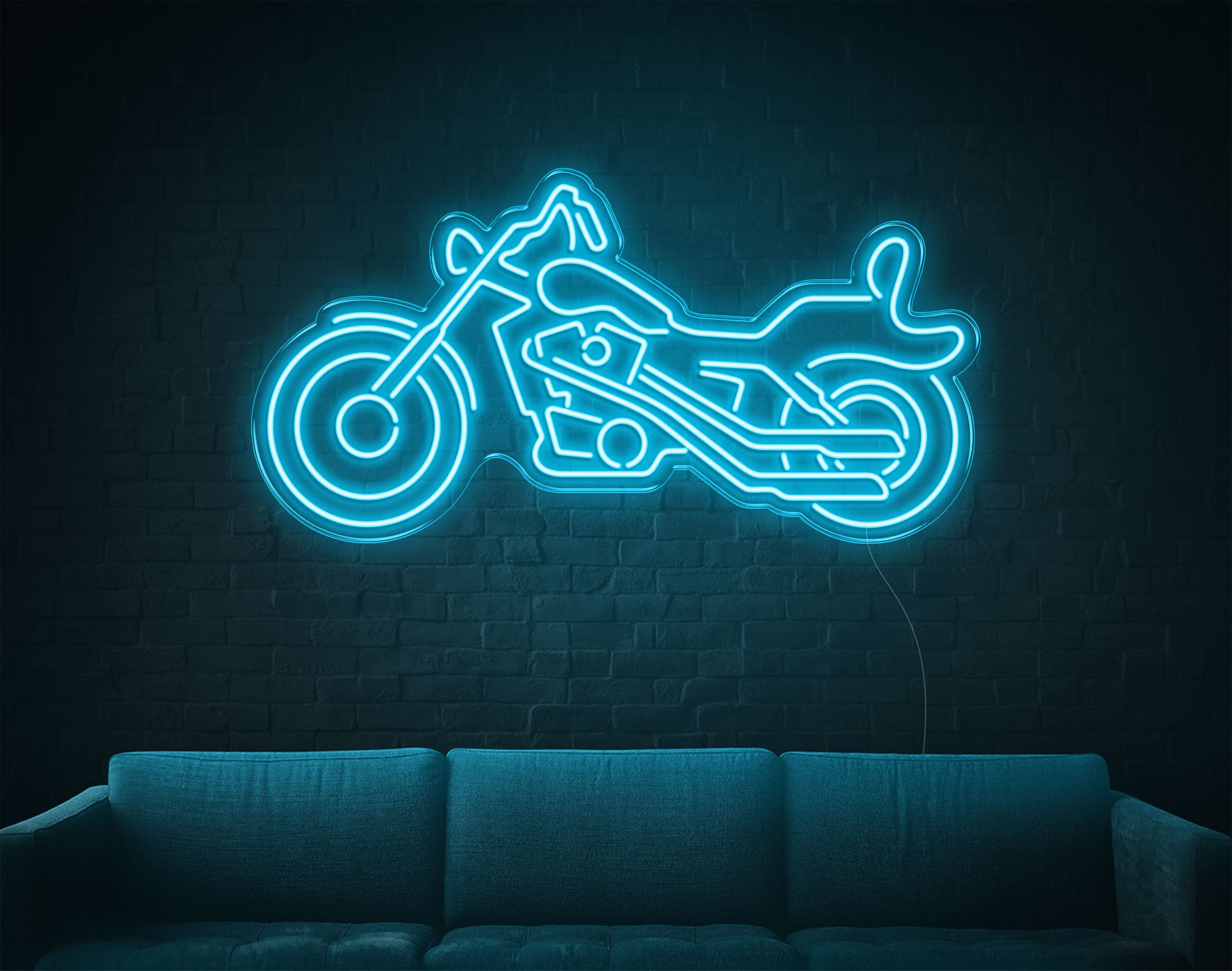 Motor LED Neon Sign