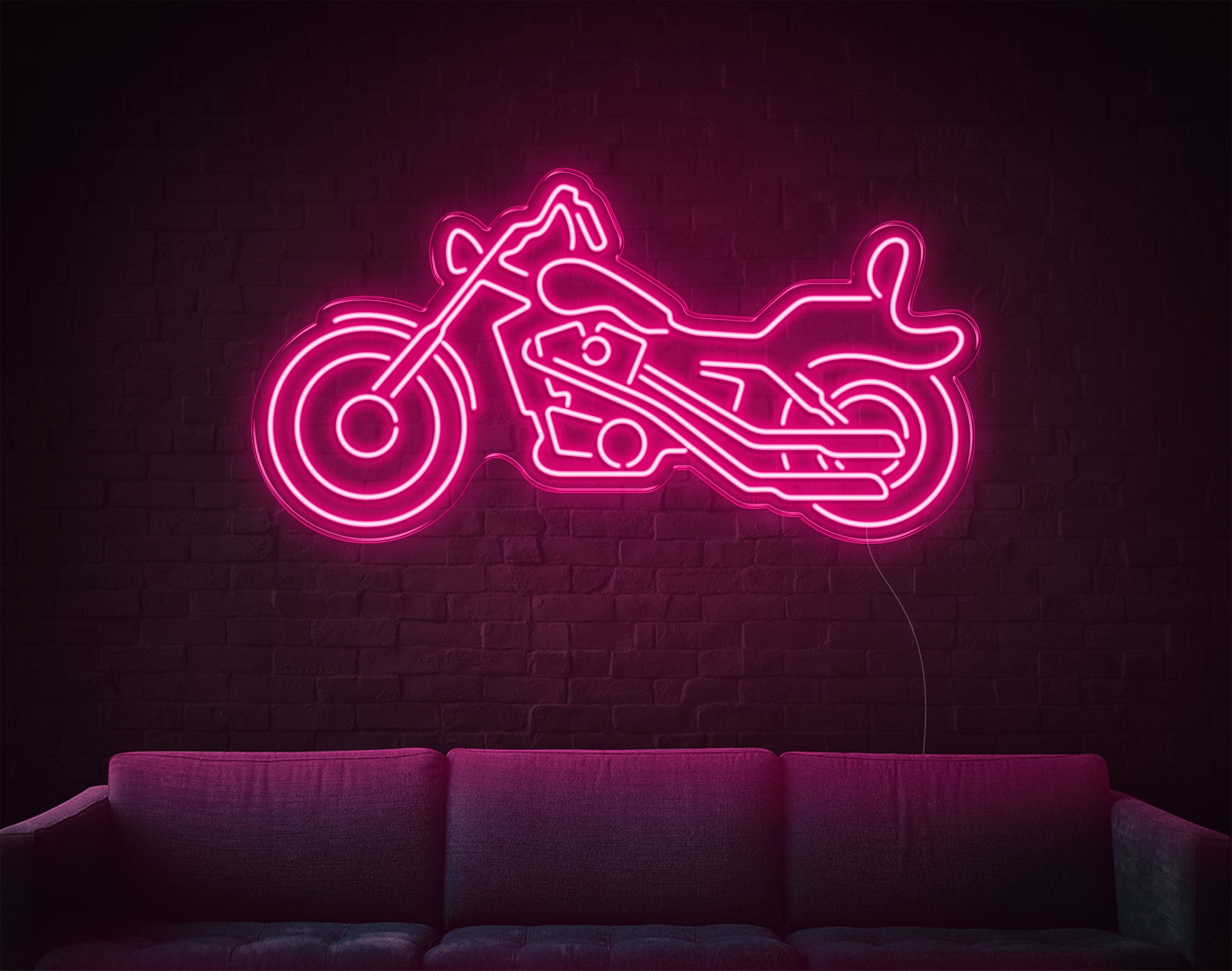 Motor LED Neon Sign