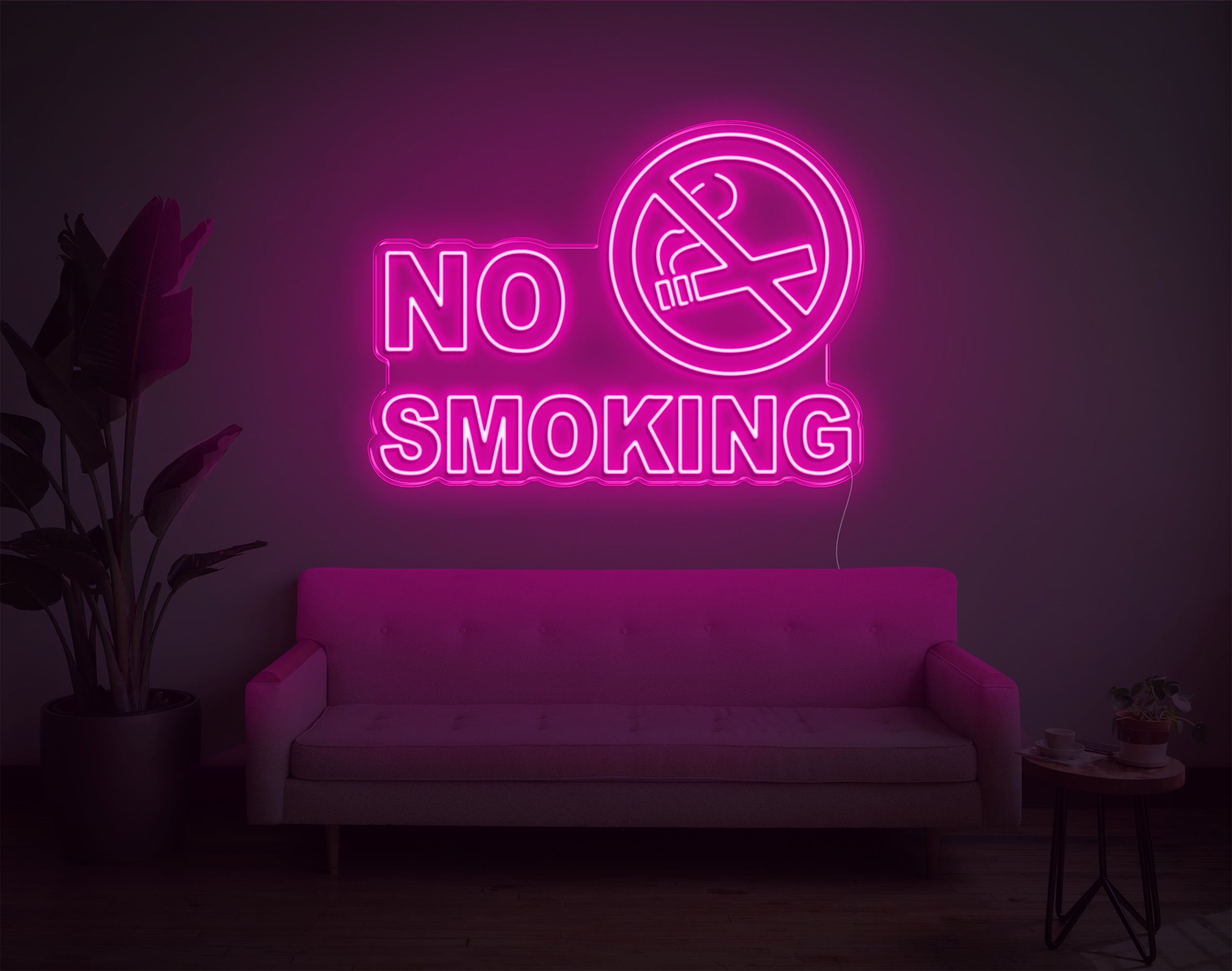 No Smoking LED Neon Sign