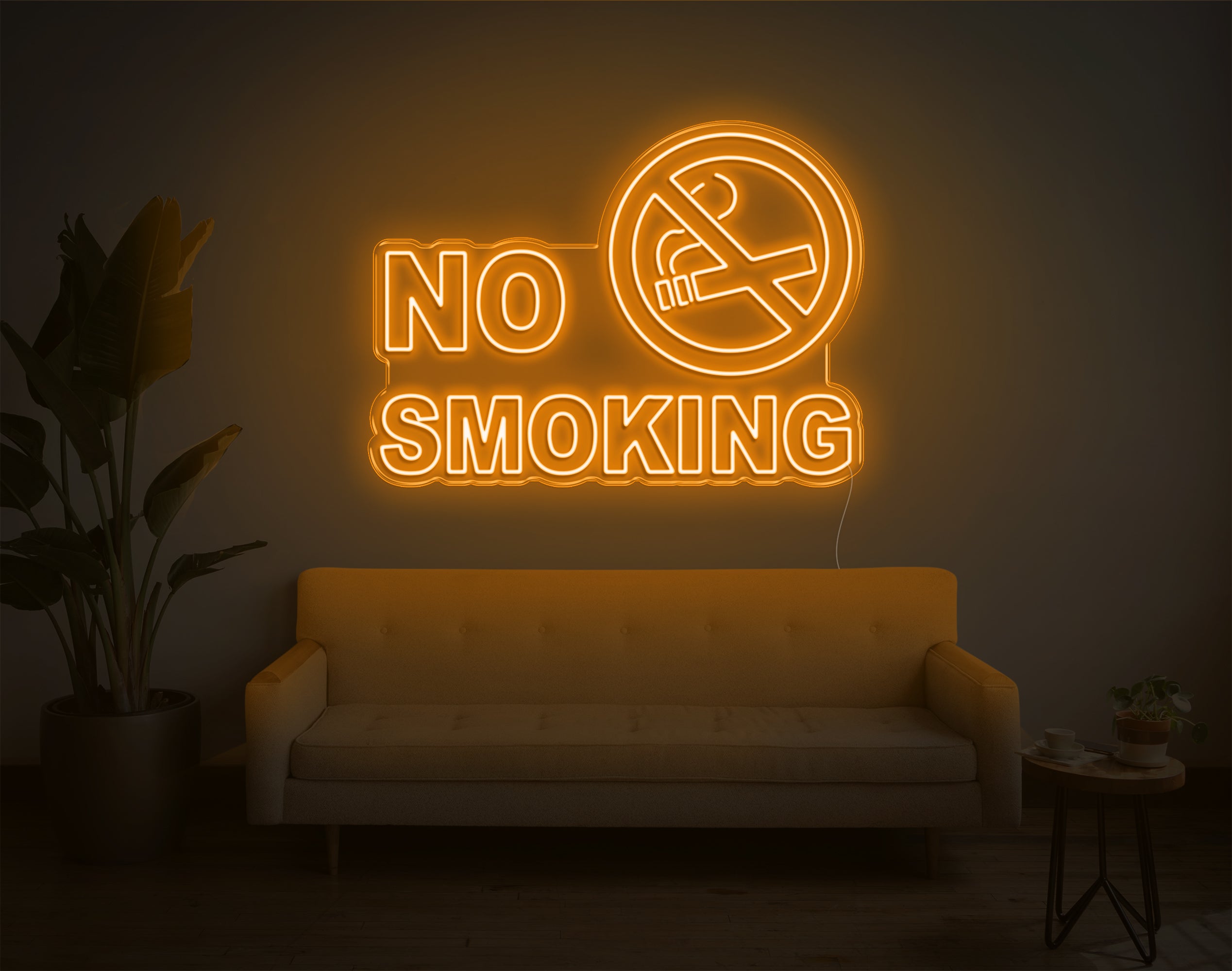 No Smoking LED Neon Sign