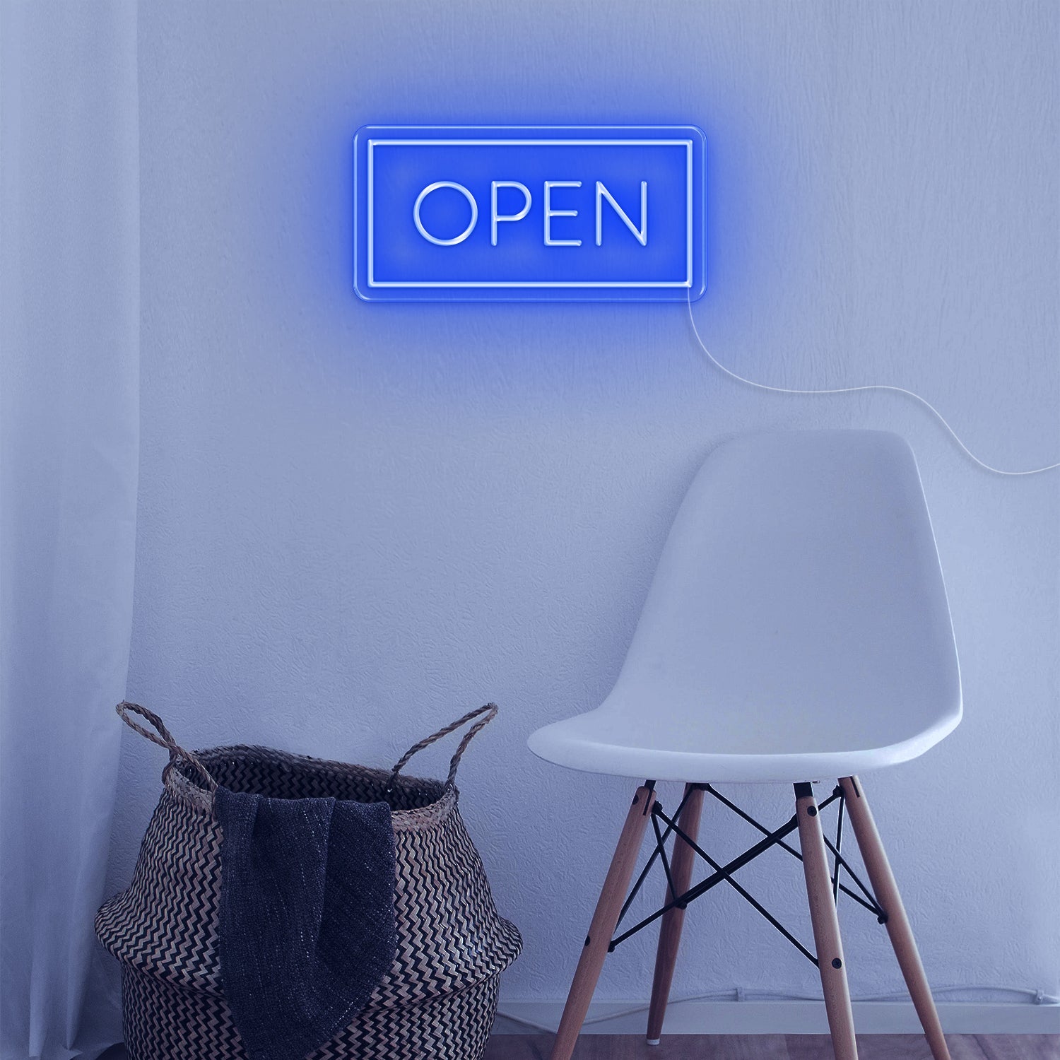 Open Neon Sign