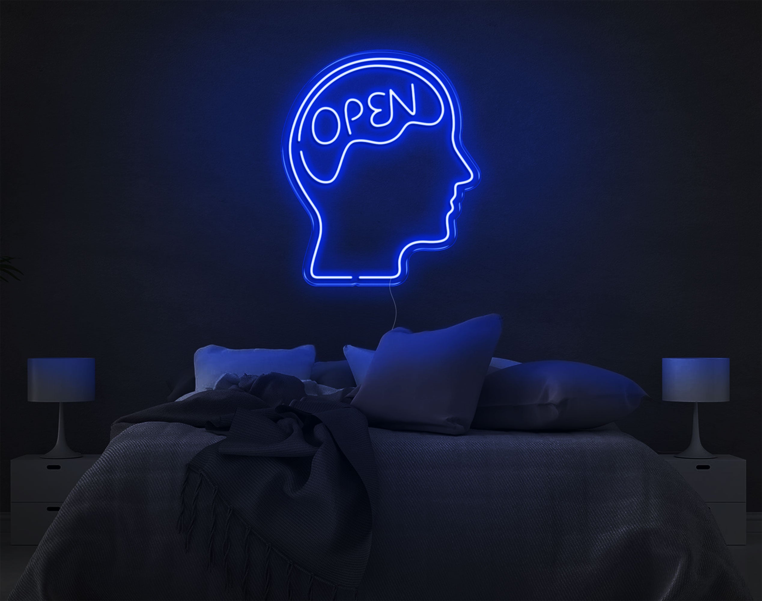 Open Head LED Neon Sign