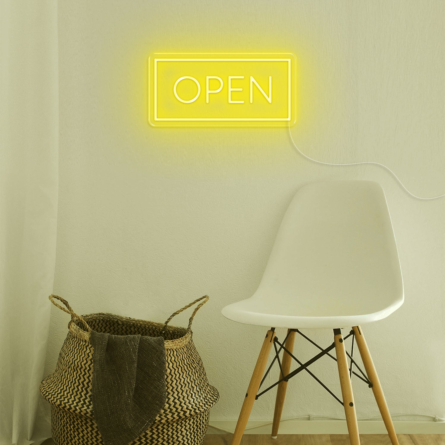 Open Neon Sign