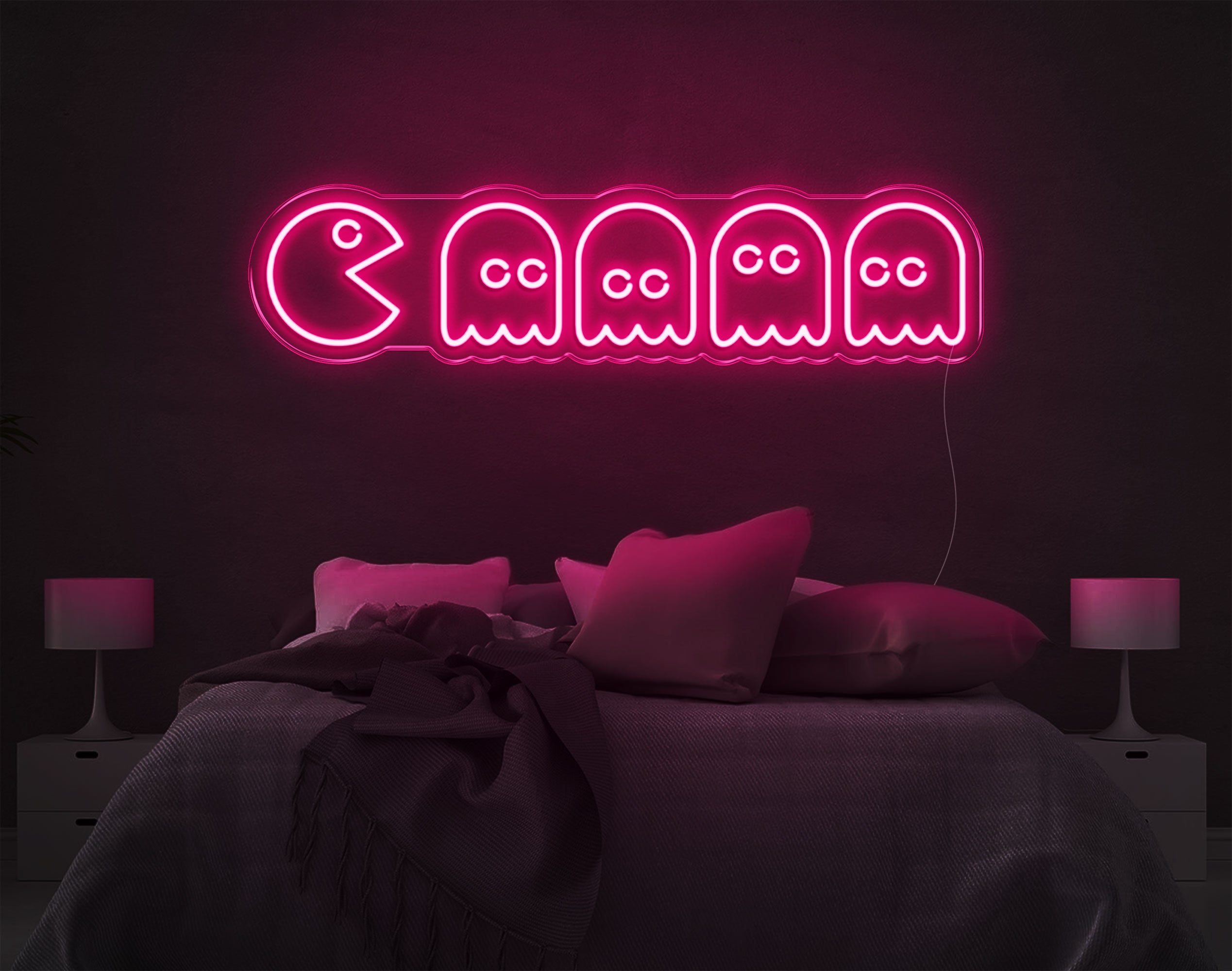 Pacman LED Neon Sign