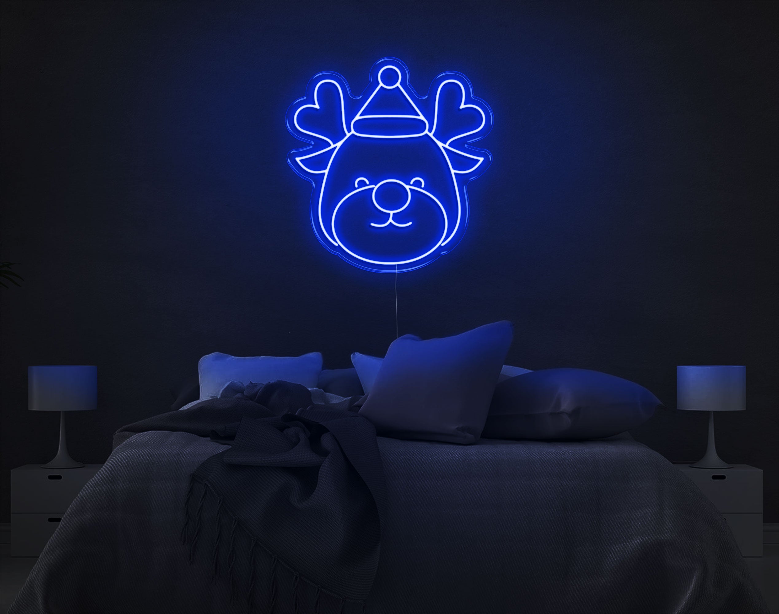 Reindeer LED Neon Sign