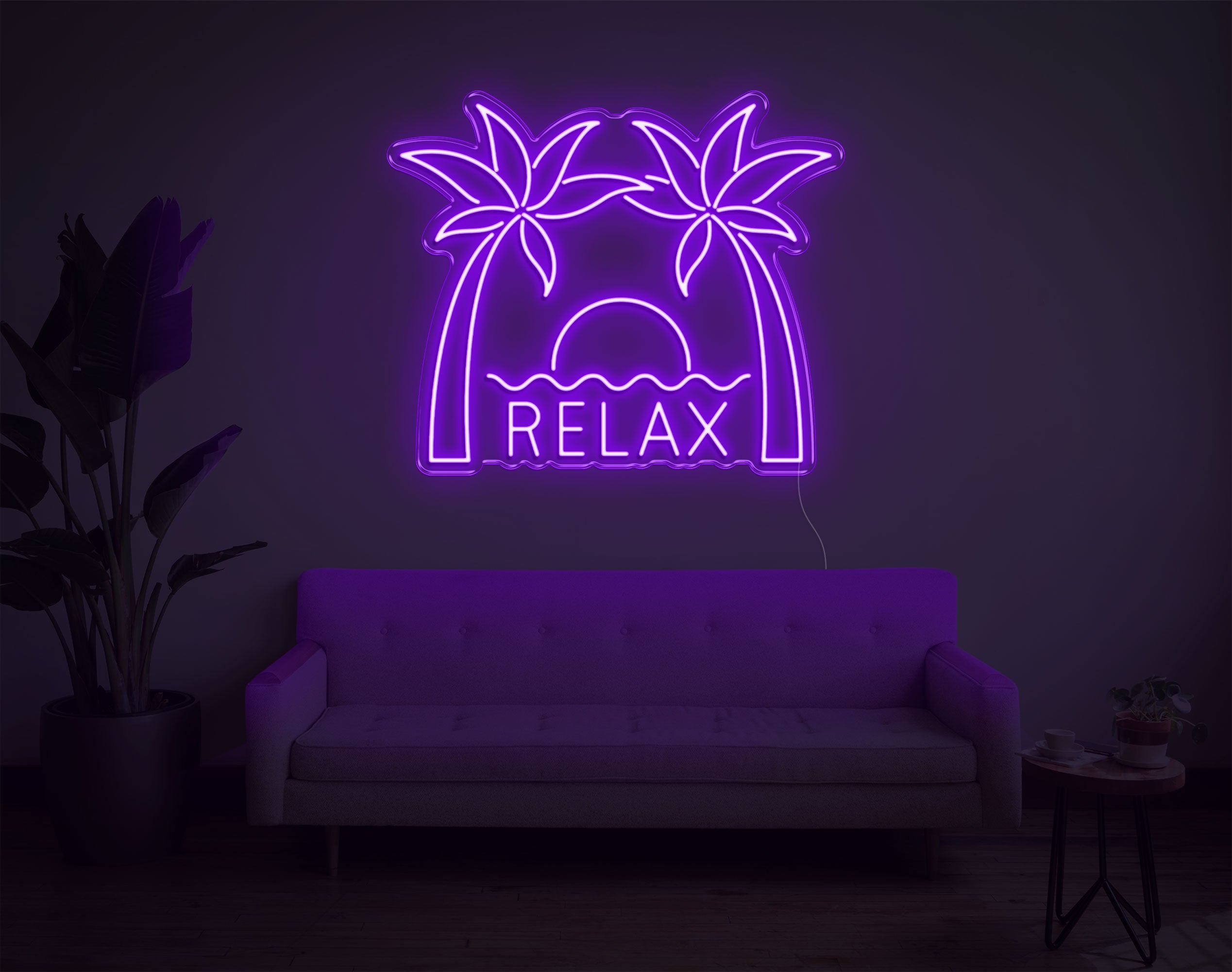 Relax LED Neon Sign