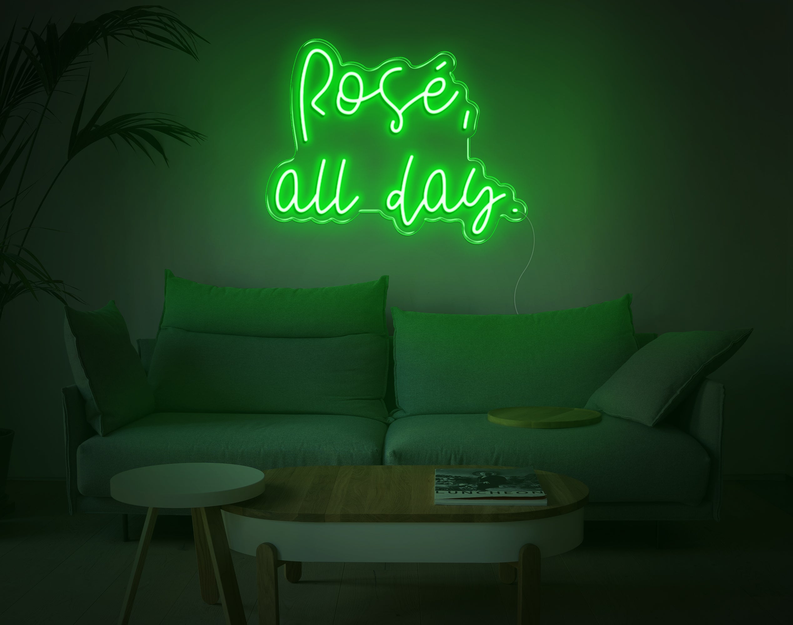 Rose All Day LED Neon Sign