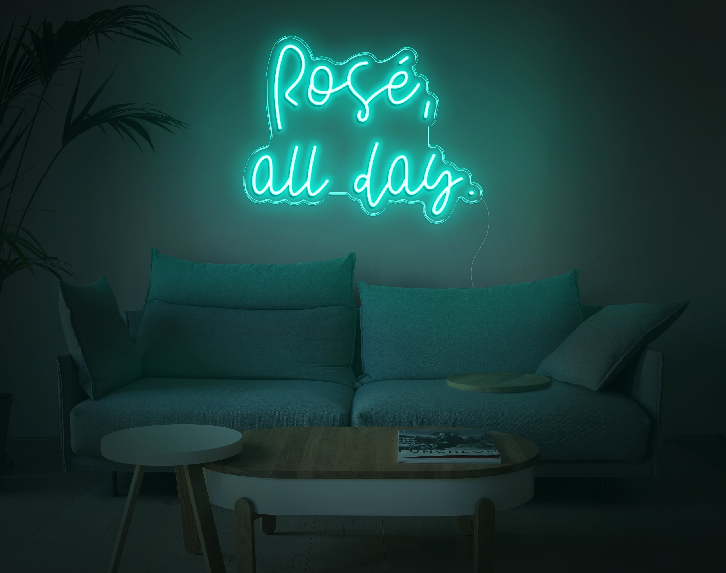 Rose All Day LED Neon Sign