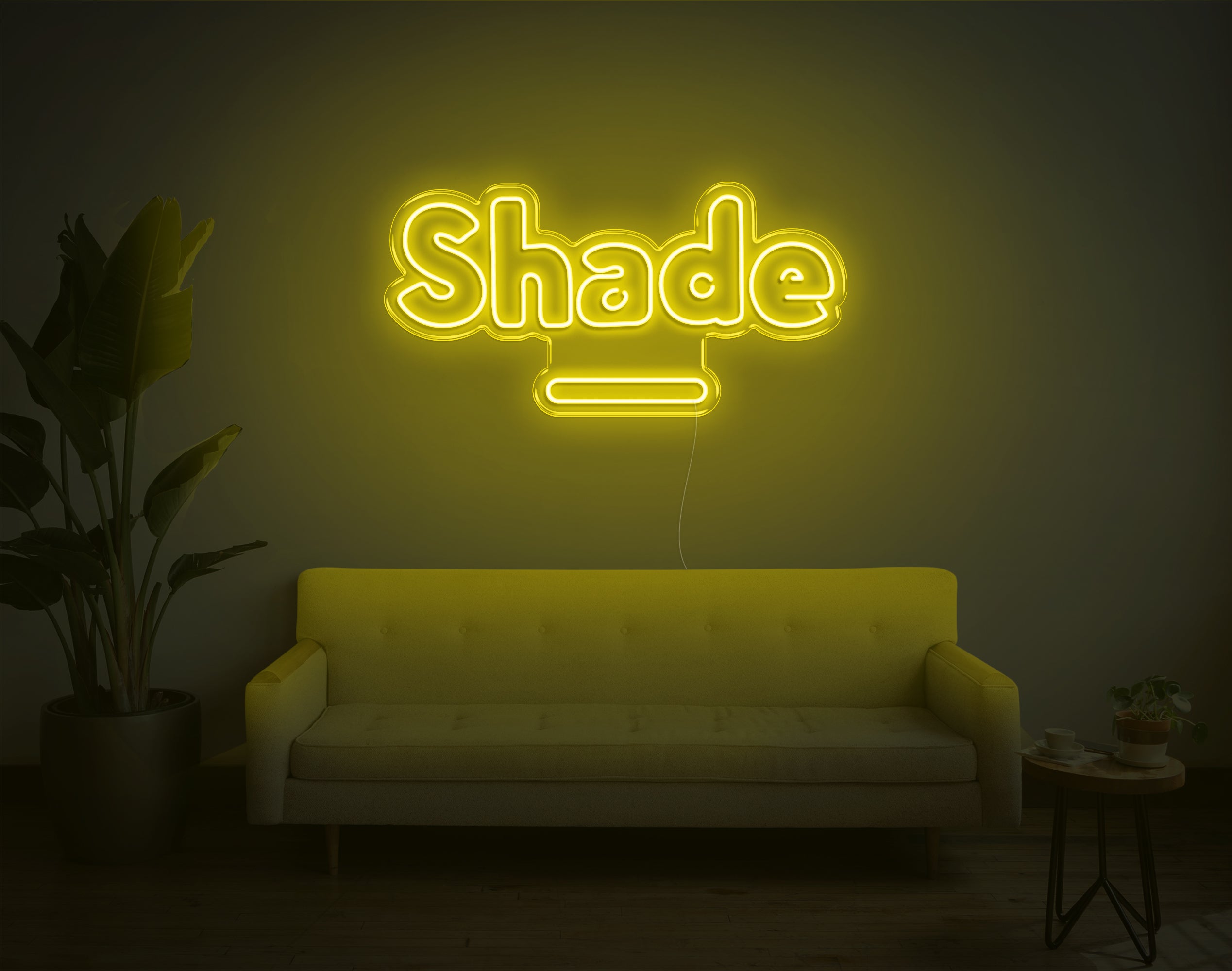 Shade LED Neon Sign