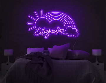 Neon light deals purple