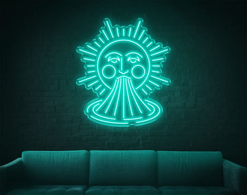 Sun deals neon light