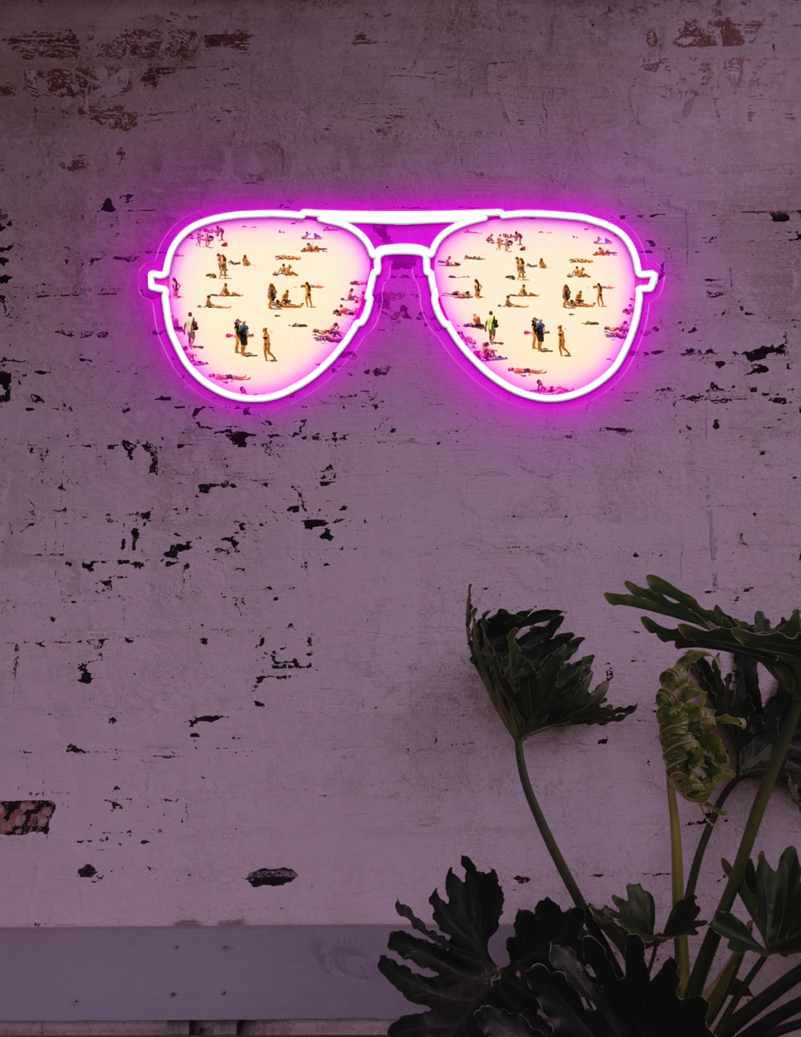 Sunglass LED neon sign