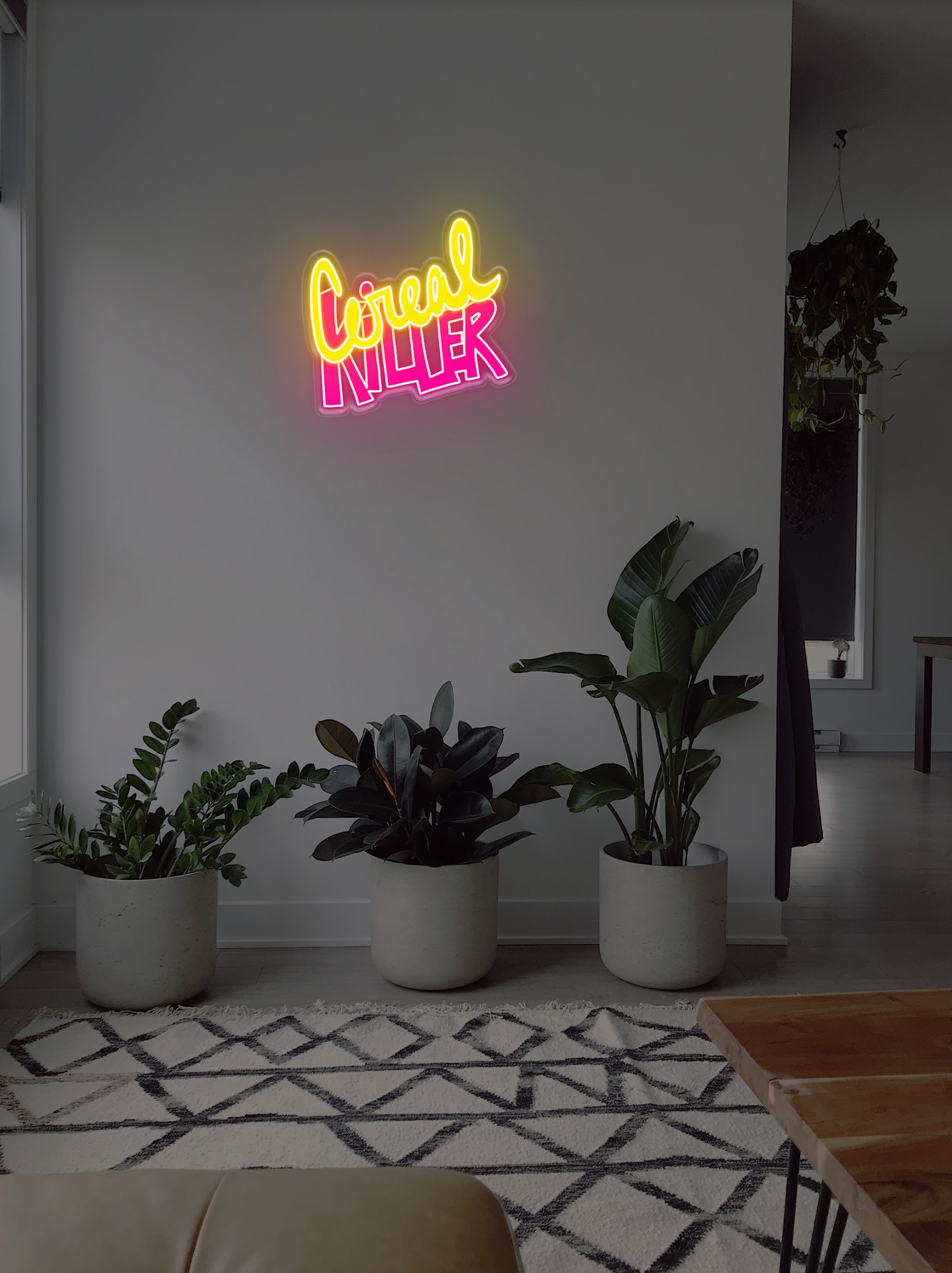 Cereal Killer LED neon sign