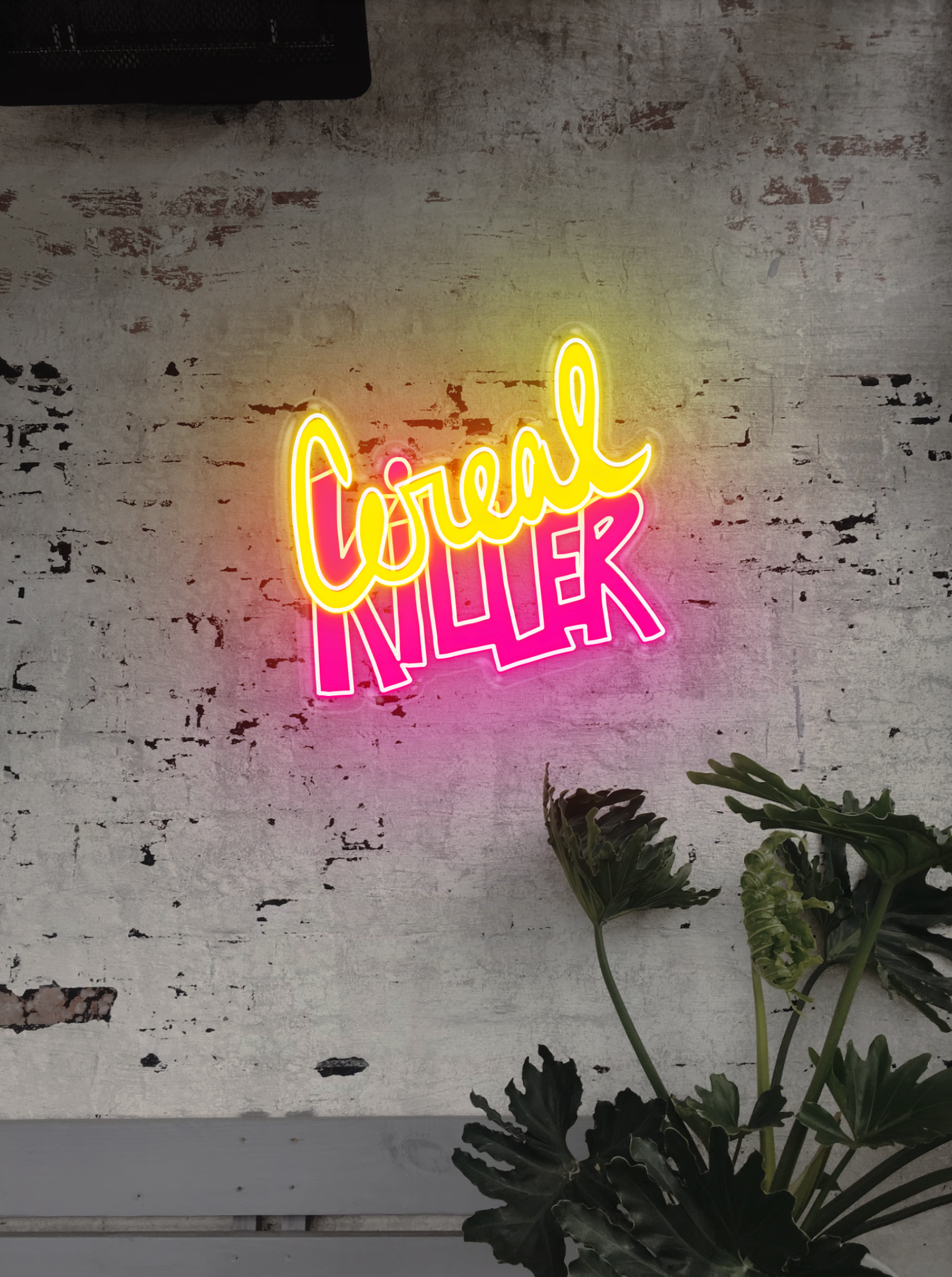 Cereal Killer LED neon sign