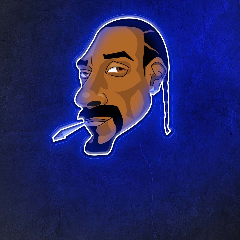 Snoop Dogg Neon Art