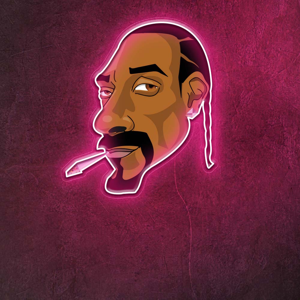 Snoop Dogg Neon Art