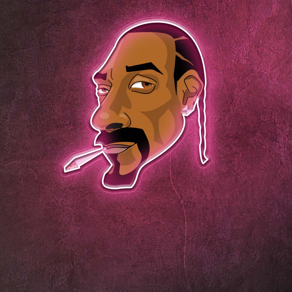 Snoop Dogg Neon Art