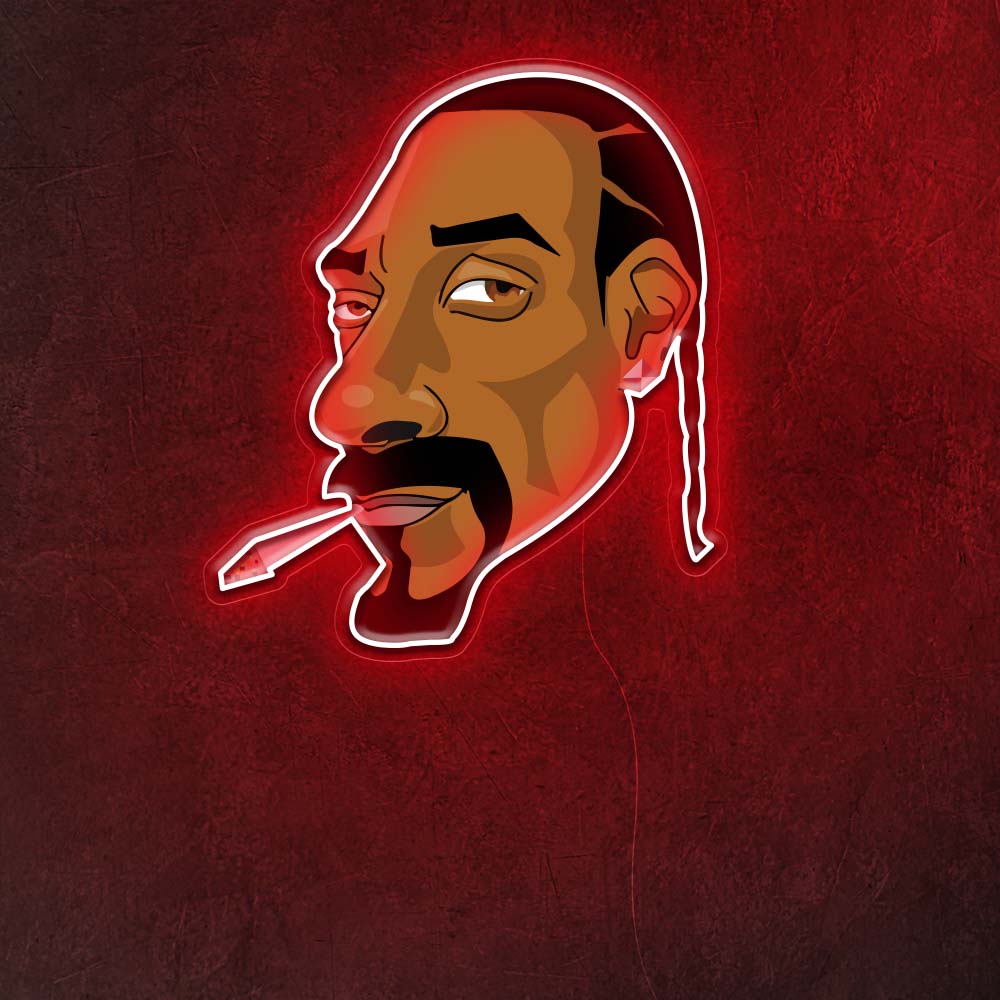 Snoop Dogg Neon Art