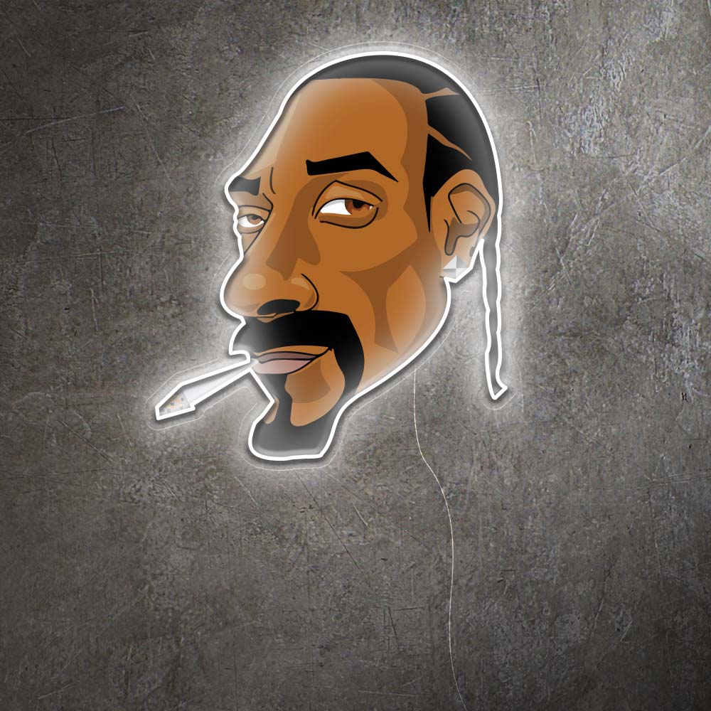 Snoop Dogg Neon Art