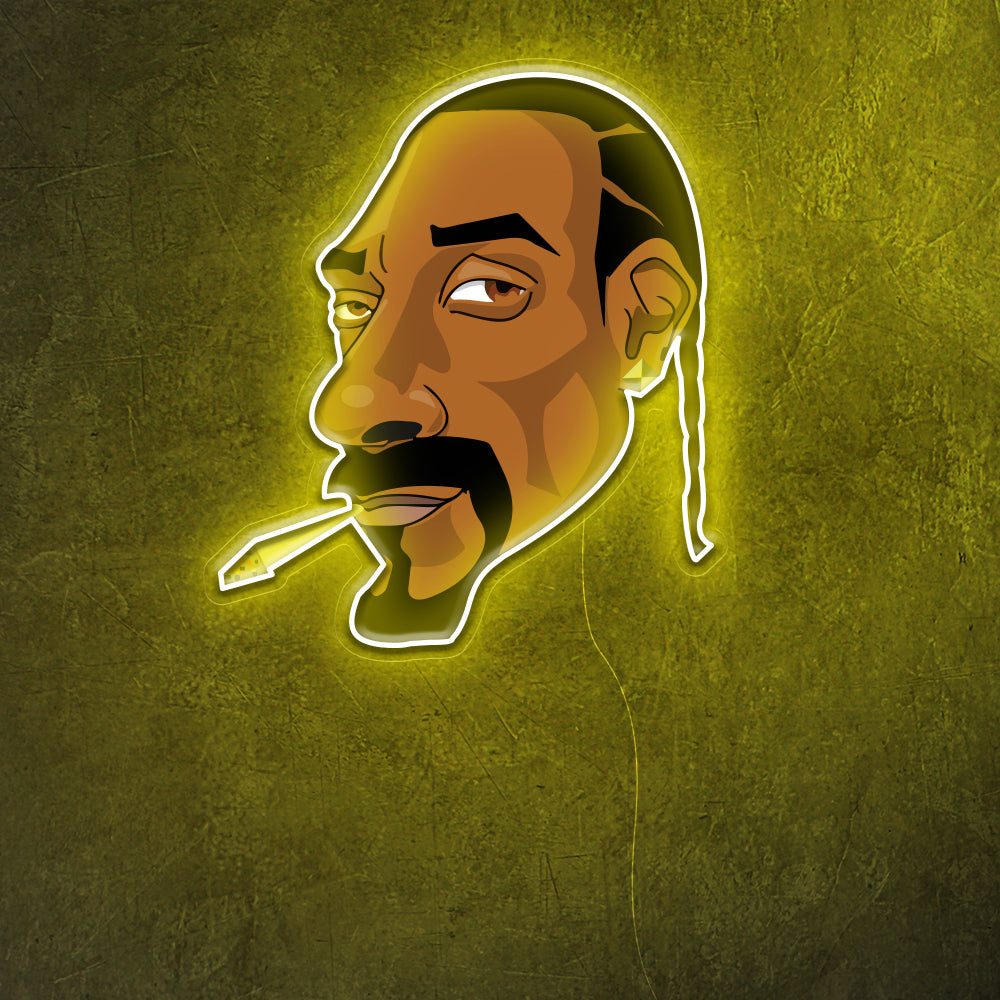 Snoop Dogg Neon Art