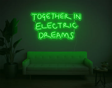 Neon deals green led