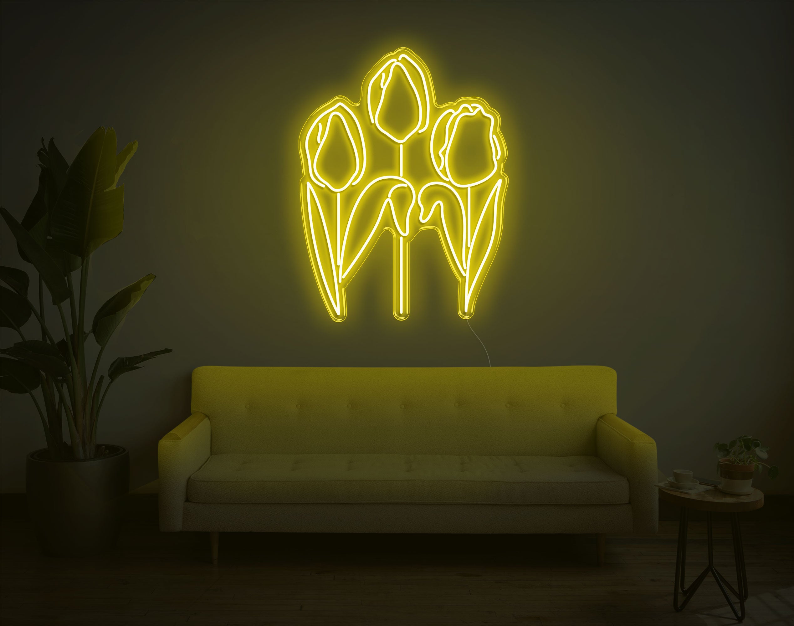 Tulip LED Neon Sign