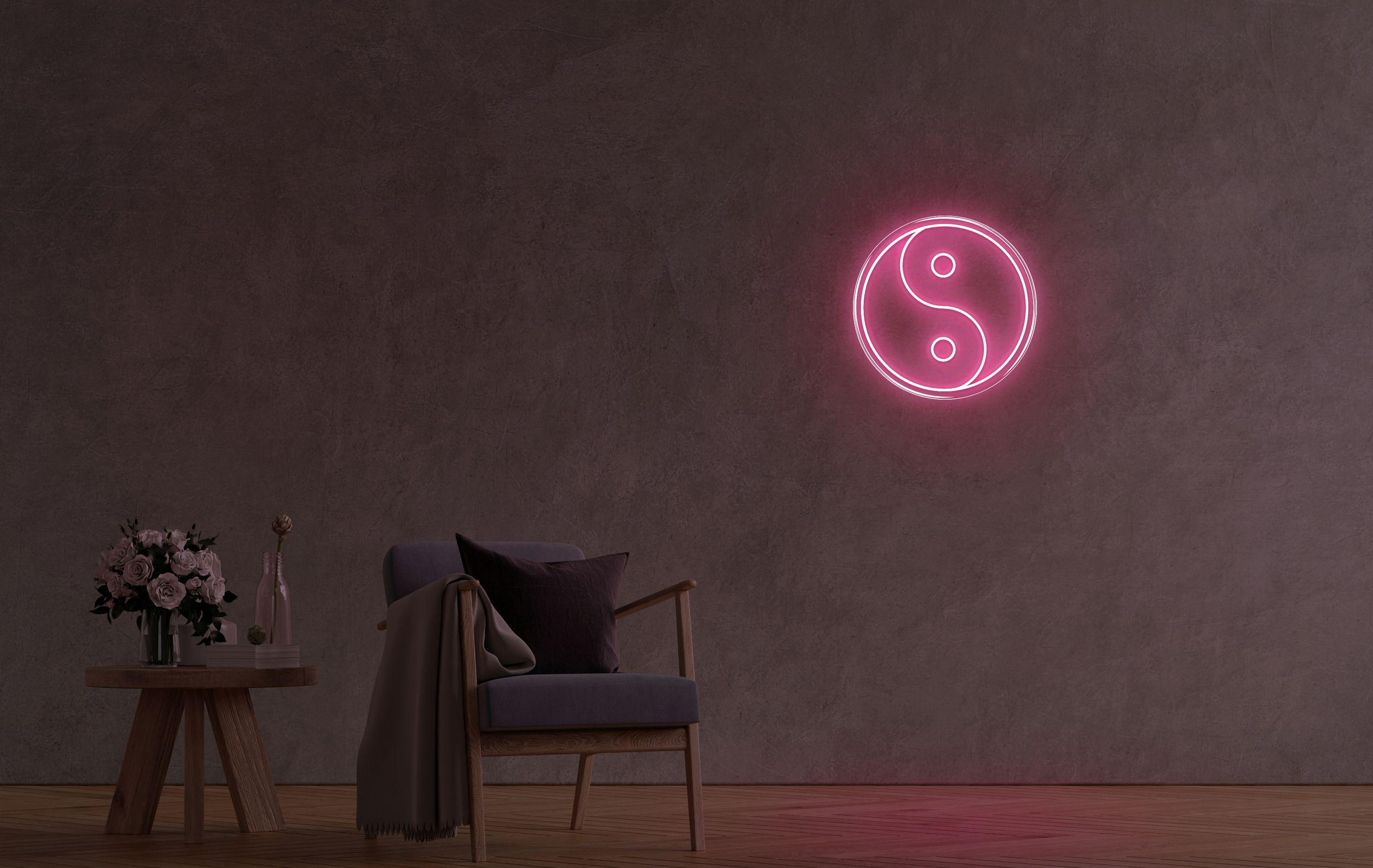 Taoism LED neon sign - Ying Yang