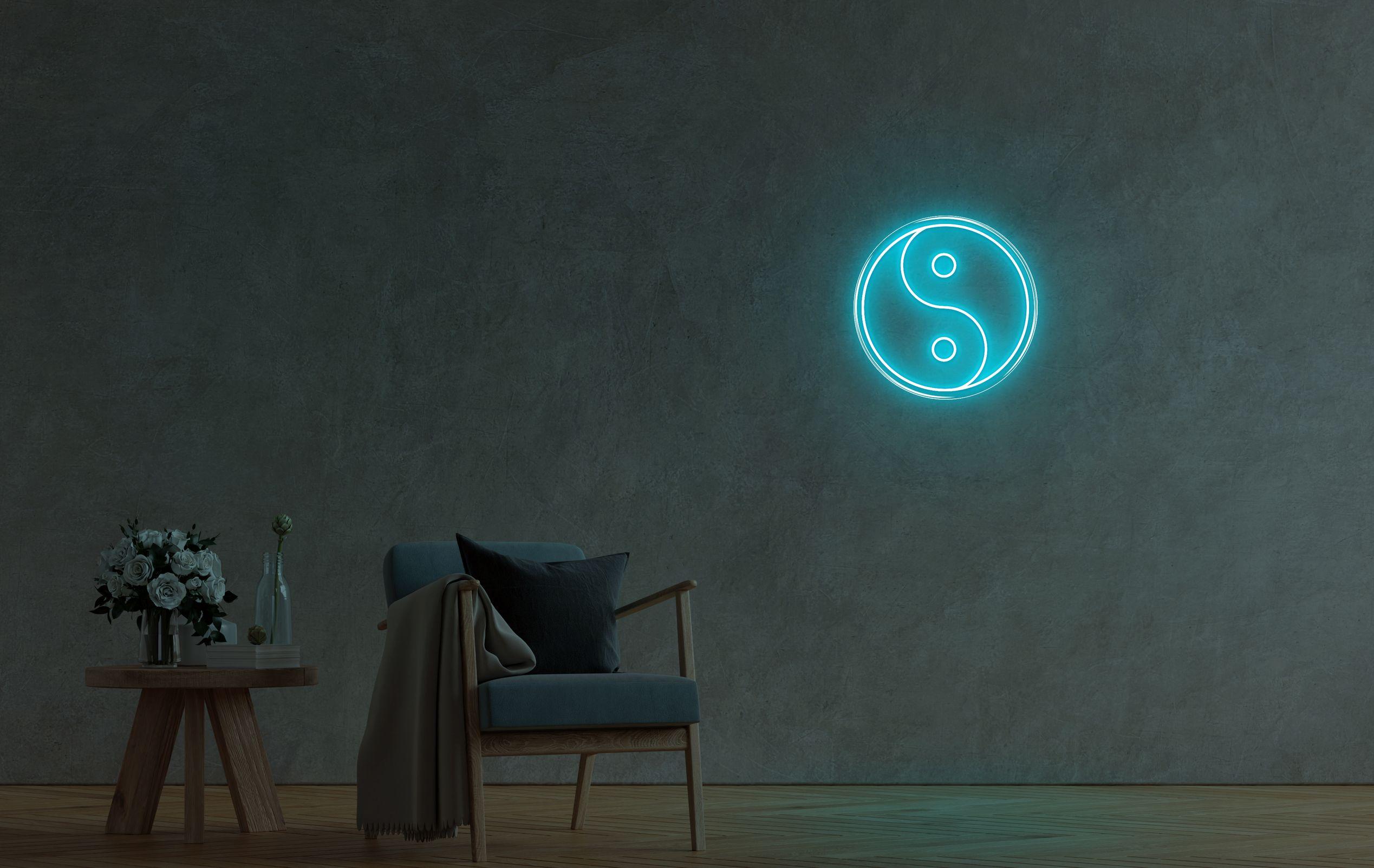 Taoism LED neon sign - Ying Yang